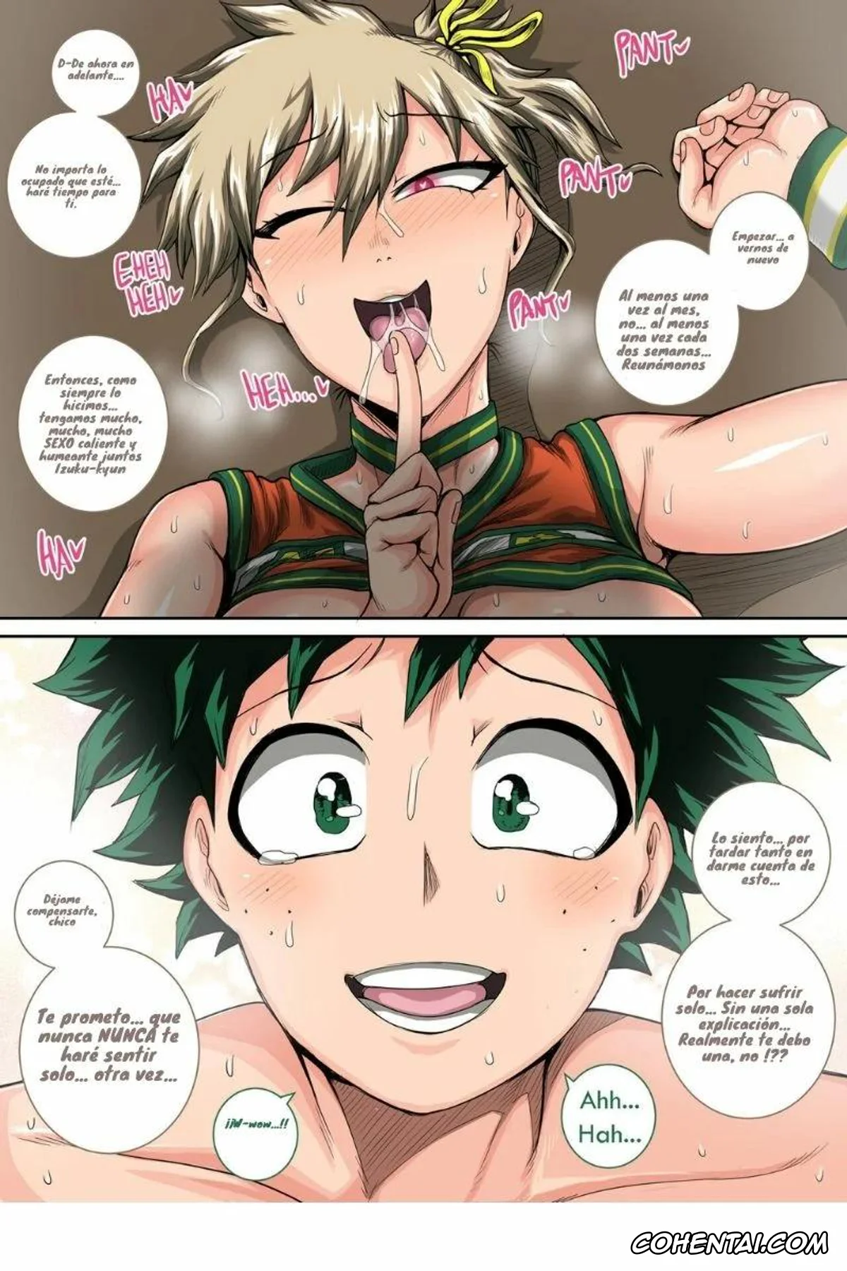 My Hero Academia | Boku No Hero Academia hentai, Izuku Midoriya hentai, Mitsuki Bakugou hentai, Boku no Harem Academia Ch. 8 «Bakugou Mama to no Natsuyasumi Kouhen Jou» (Boku no Hero Academia), pagina 36