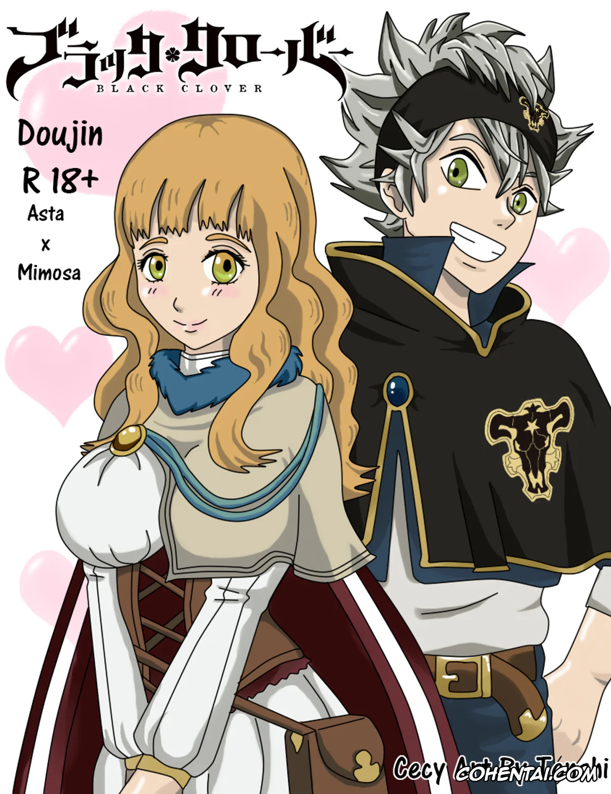 Black Clover xxx, Asta xxx, Mimosa Vermillion xxx, Asta x Mimosa (Black Clover), pagina 1