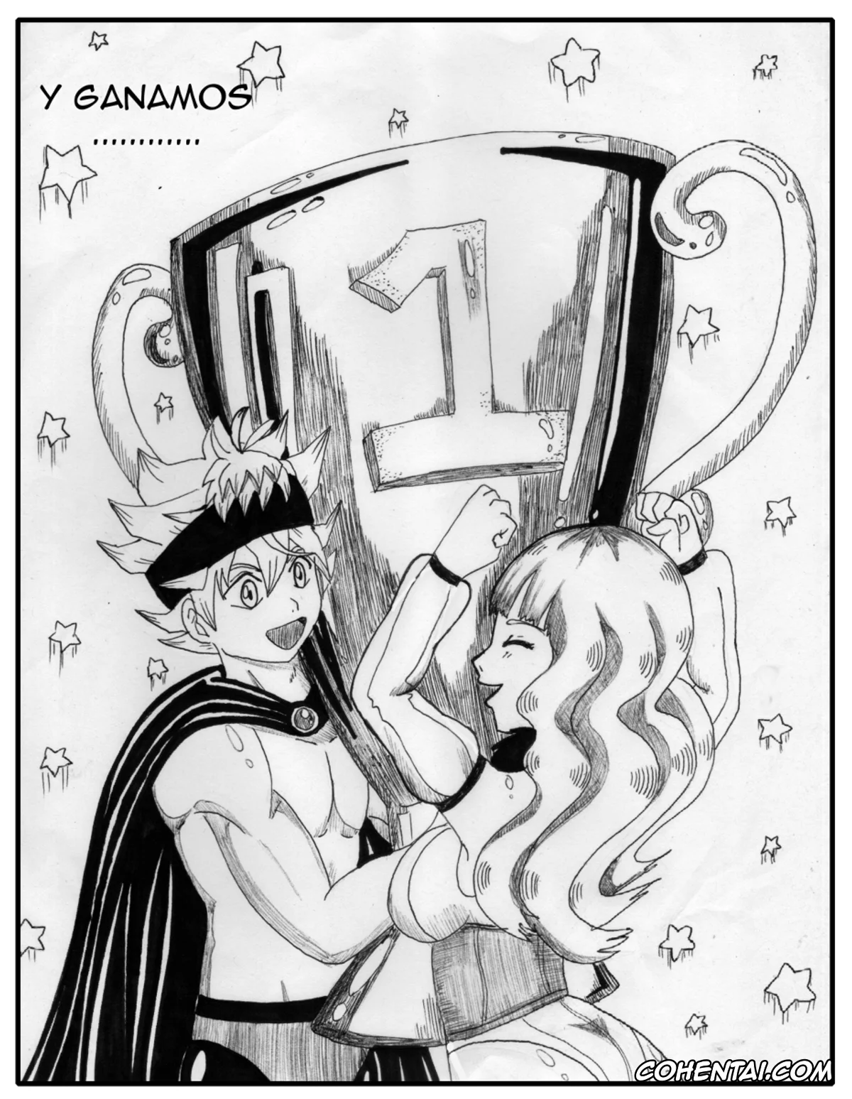 Black Clover hentai, Asta hentai, Mimosa Vermillion hentai, Asta x Mimosa (Black Clover), pagina 6