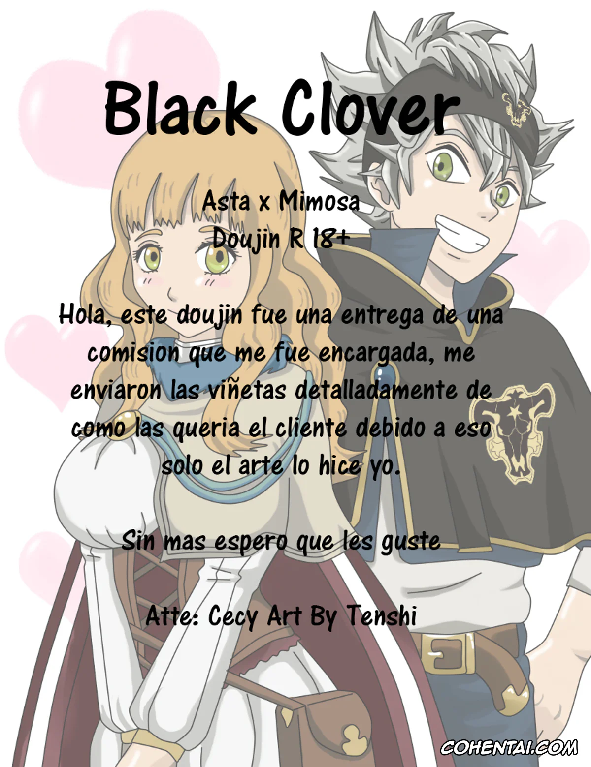 Black Clover hentai, Asta hentai, Mimosa Vermillion hentai, Asta x Mimosa (Black Clover), pagina 24