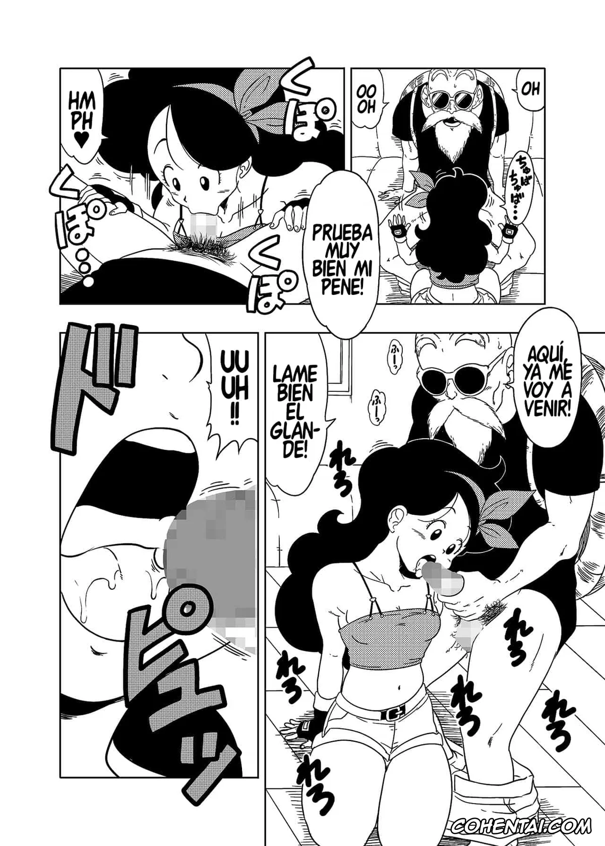 Dragon Ball porno, Lunch porno, Master Roshi porno, DB-X Kame Sennin x Lunch Hen (Dragon Ball Z), pagina 14