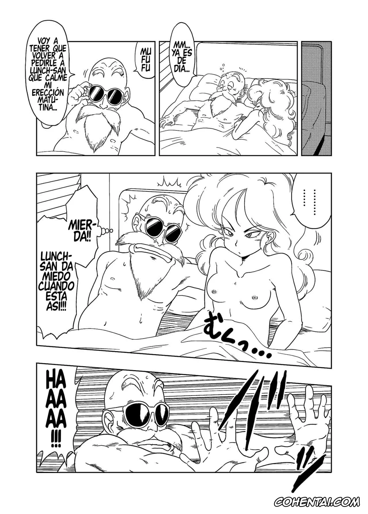 Dragon Ball porno, Lunch porno, Master Roshi porno, DB-X Kame Sennin x Lunch Hen (Dragon Ball Z), pagina 17