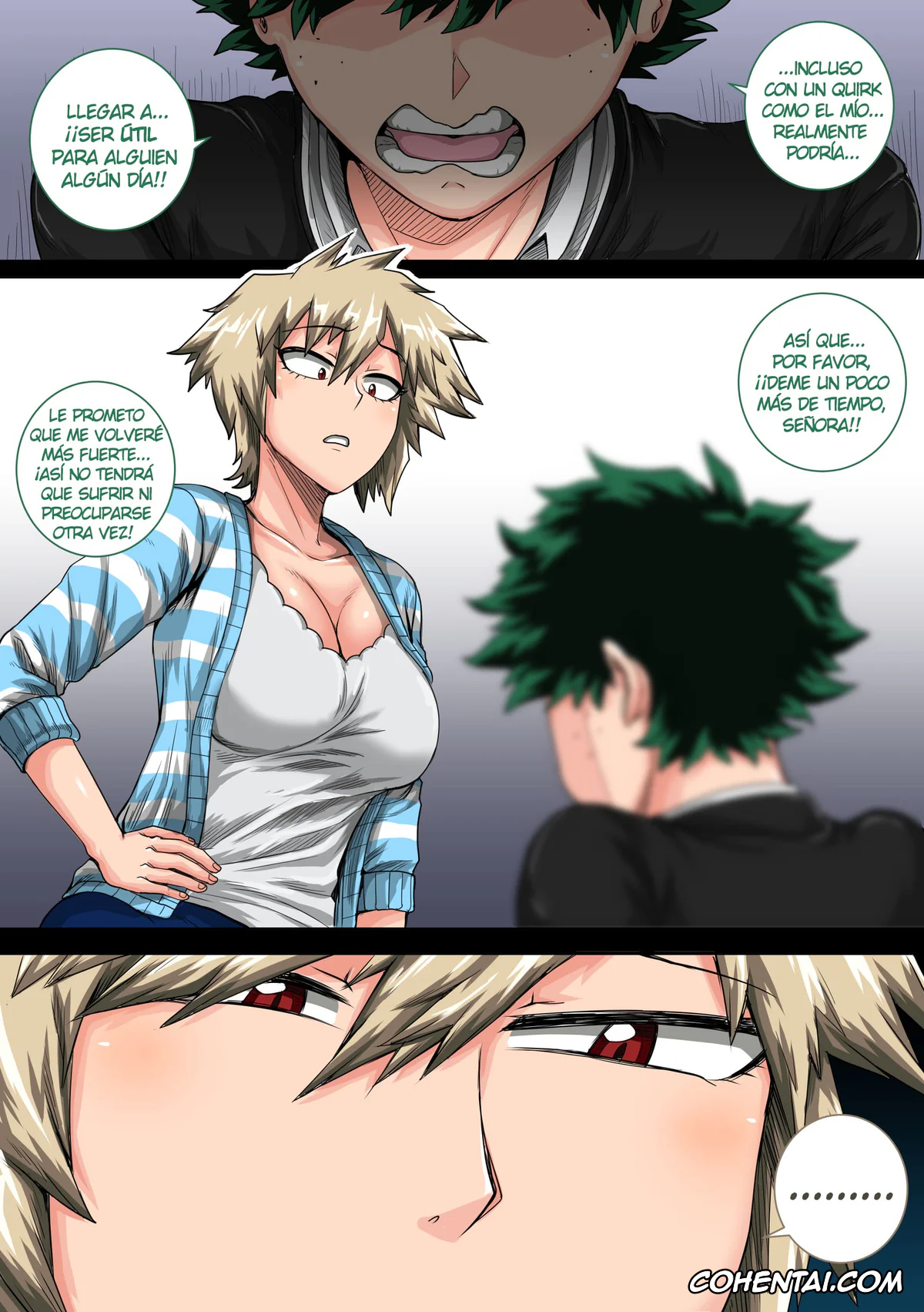 My Hero Academia | Boku No Hero Academia porno, Izuku Midoriya porno, Mitsuki Bakugou porno, Boku no Harem Academia Ch. 8 «Bakugou Mama to no Natsuyasumi Kouhen Jou» (Boku no Hero Academia), pagina 5