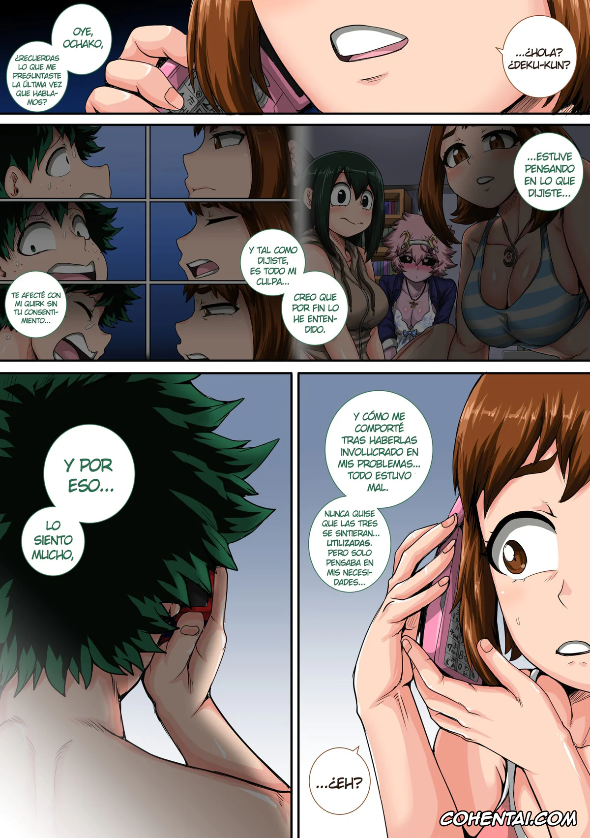 My Hero Academia | Boku No Hero Academia hentai, Izuku Midoriya hentai, Mitsuki Bakugou hentai, Boku no Harem Academia Ch. 8 «Bakugou Mama to no Natsuyasumi Kouhen Jou» (Boku no Hero Academia), pagina 51