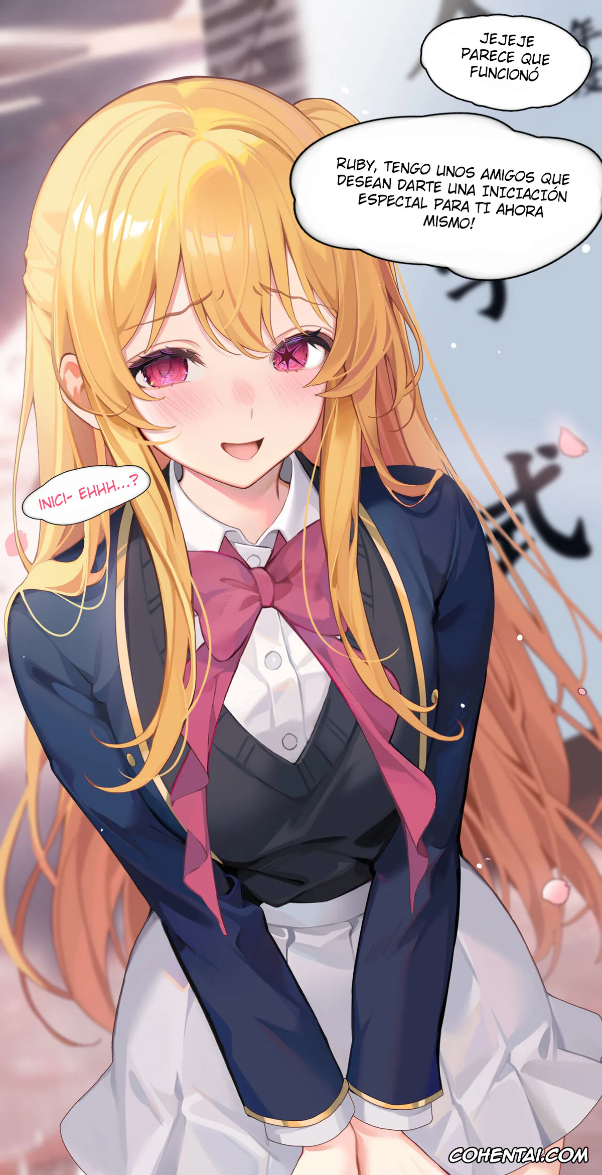Oshi no Ko hentai, Ruby Hoshino hentai, Hoshino Ruby no Tokubetsu Nyuugakushiki (Oshi no Ko), pagina 3