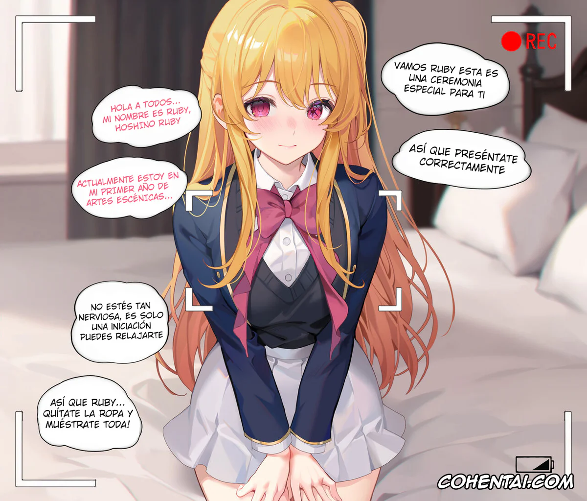 Oshi no Ko xxx, Ruby Hoshino xxx, Hoshino Ruby no Tokubetsu Nyuugakushiki (Oshi no Ko), pagina 4