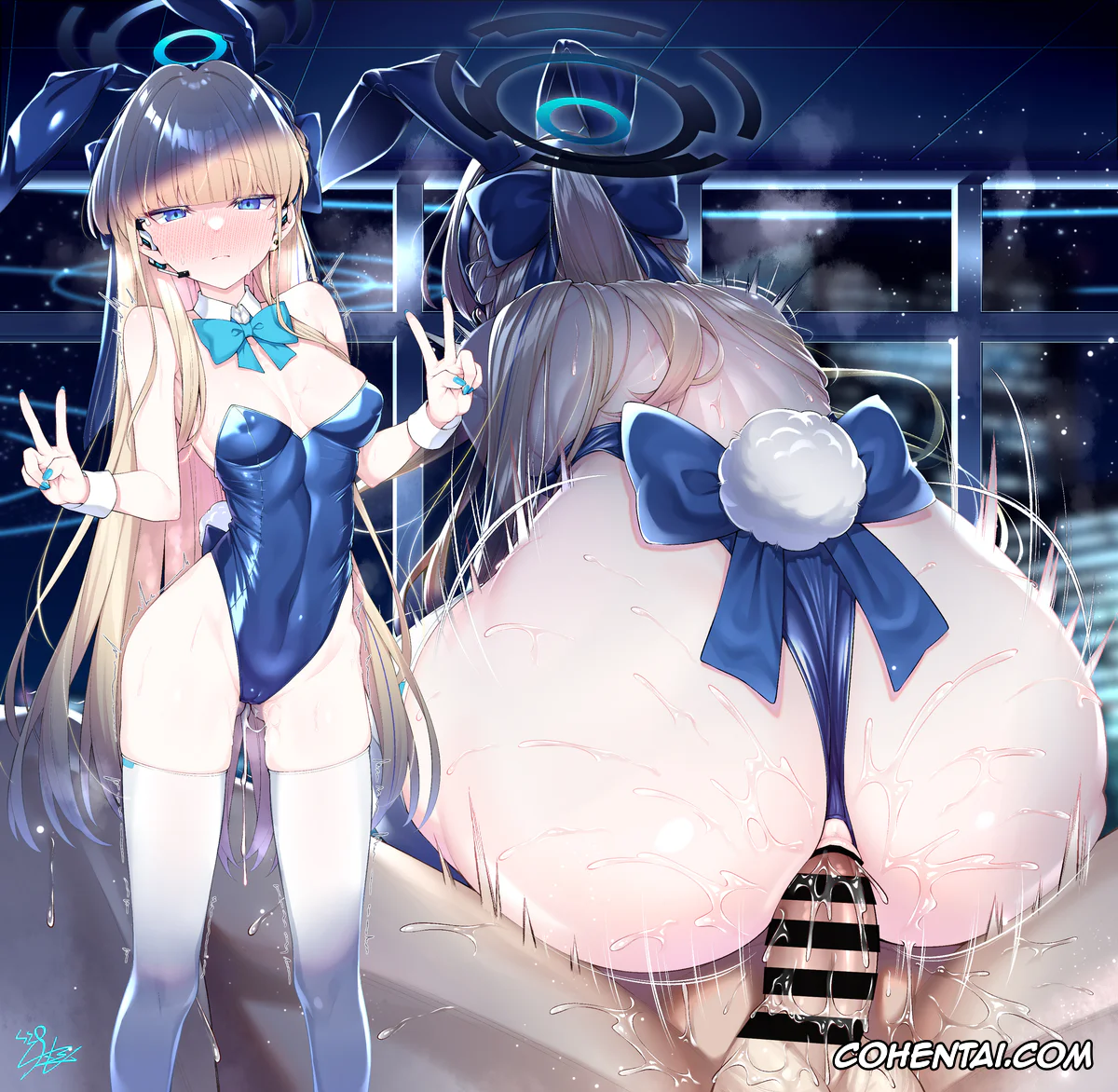 Blue Archive hentai, Toki Asuma hentai, Bunny Toki Anal Manga 3p+α (Blue Archive), pagina 6