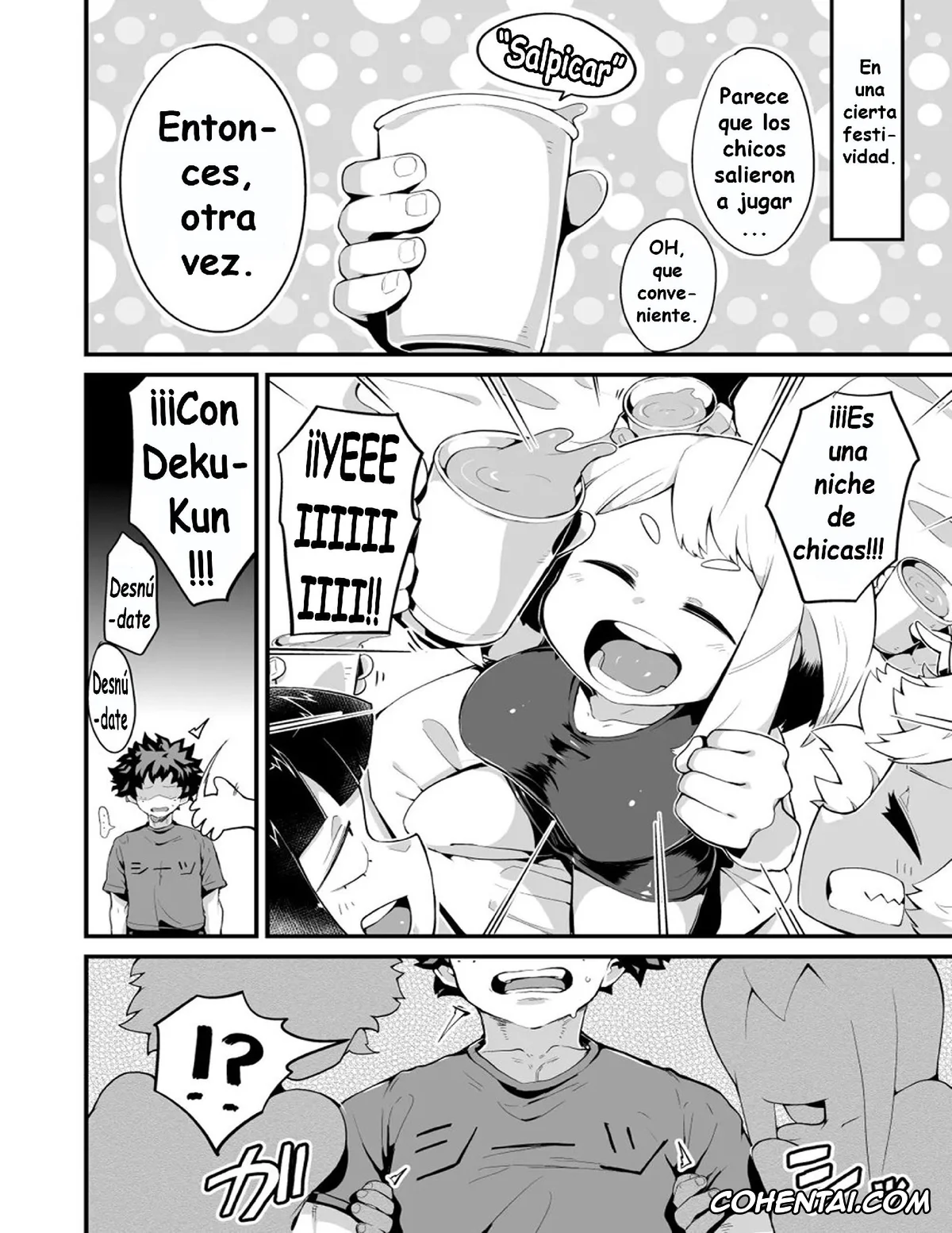 My Hero Academia | Boku No Hero Academia hentai, Ibara Shiozaki hentai, Itsuka Kendou hentai, Izuku Midoriya hentai, Kinoko Komori hentai, Ochako Uraraka hentai, Pony Tsunotori hentai, Reiko Yanagi hentai, Setsuna Tokage hentai, Yui Kodai hentai, Boku to Nottori Villain Nakademia Vol. 4 (Boku no Hero Academia), pagina 3