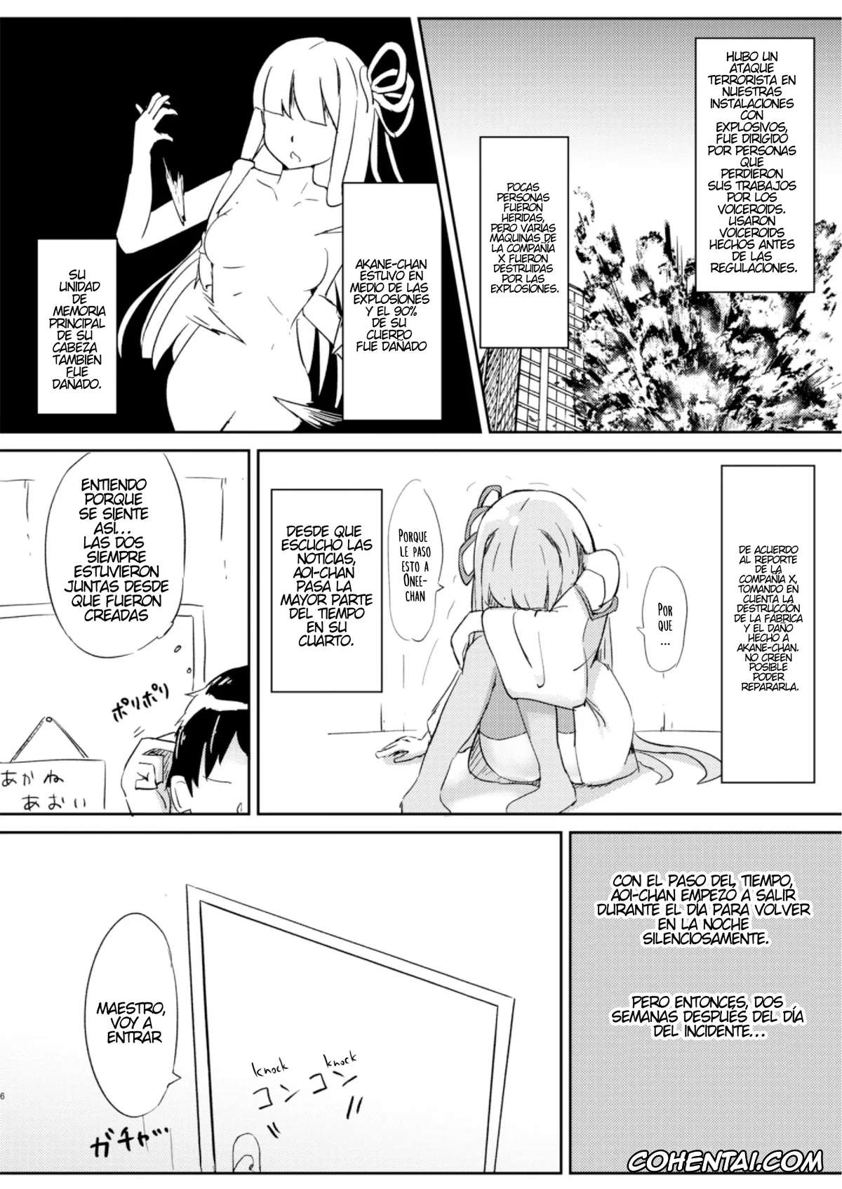 VOICEROID porno, Akane Kotonoha porno, Aoi Kotonoha porno, Kyou kara Ore ga Akane-chan!? (VOICEROID), pagina 5