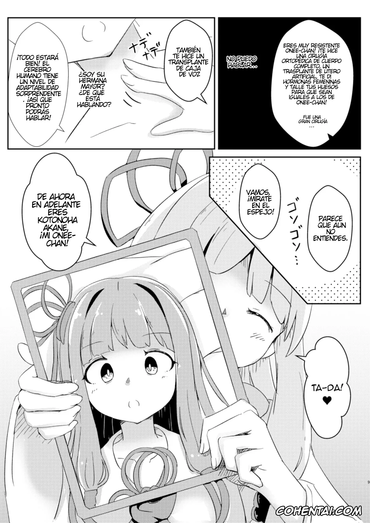 VOICEROID porno, Akane Kotonoha porno, Aoi Kotonoha porno, Kyou kara Ore ga Akane-chan!? (VOICEROID), pagina 8