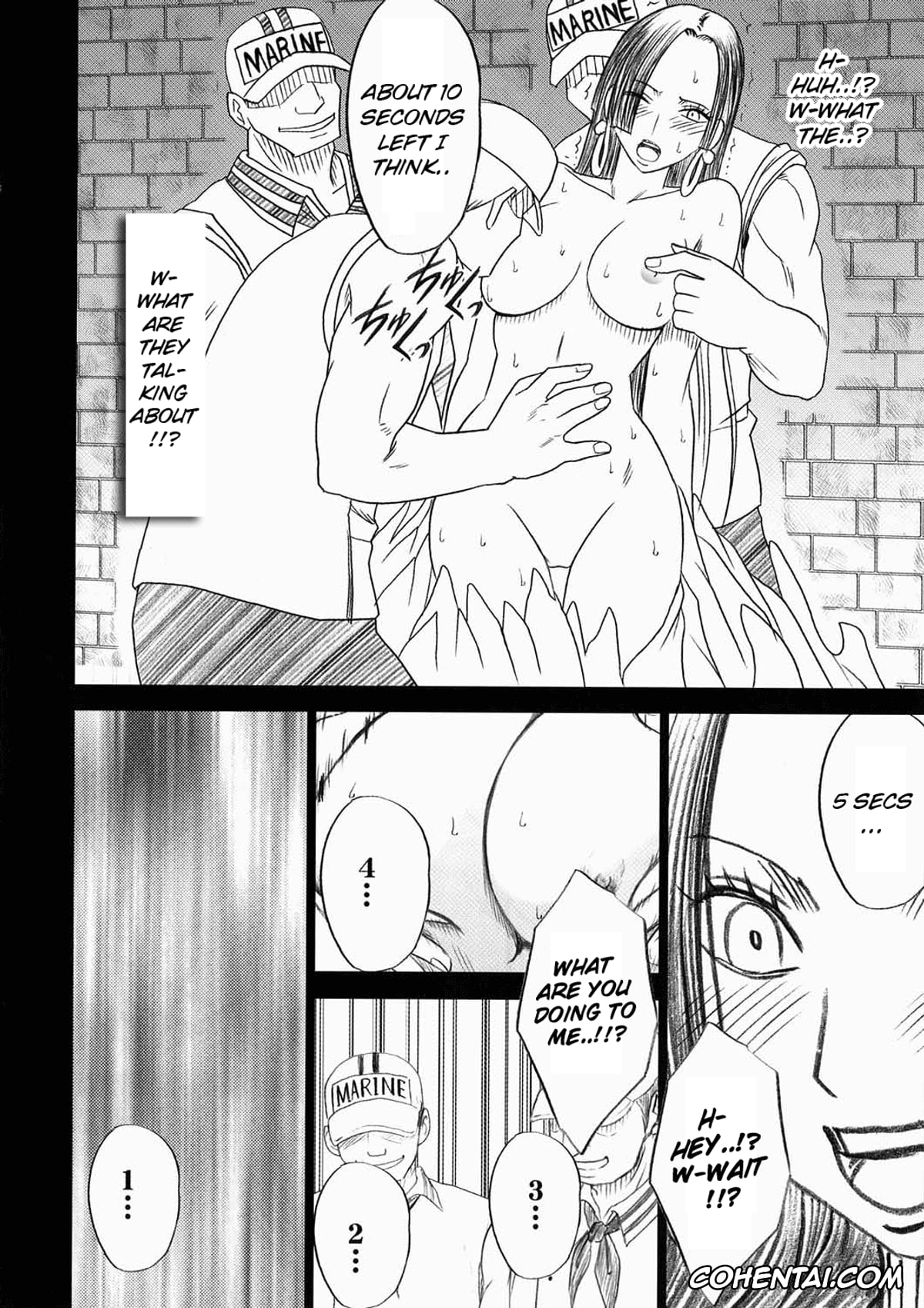 One Piece hentai, Boa Hancock hentai, Hebihime Kyoku (One Piece), pagina 9