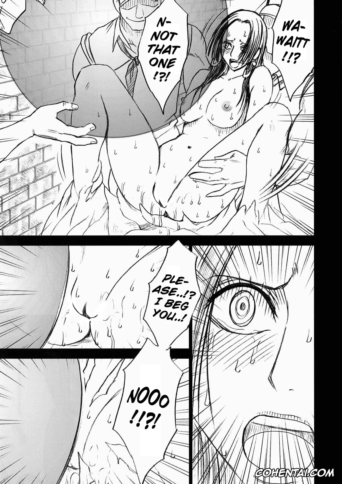One Piece porno, Boa Hancock porno, Hebihime Kyoku (One Piece), pagina 38