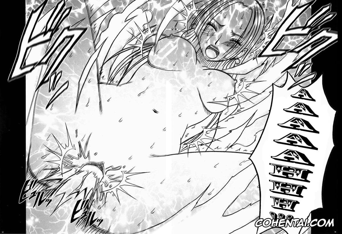 One Piece xxx, Boa Hancock xxx, Hebihime Kyoku (One Piece), pagina 55