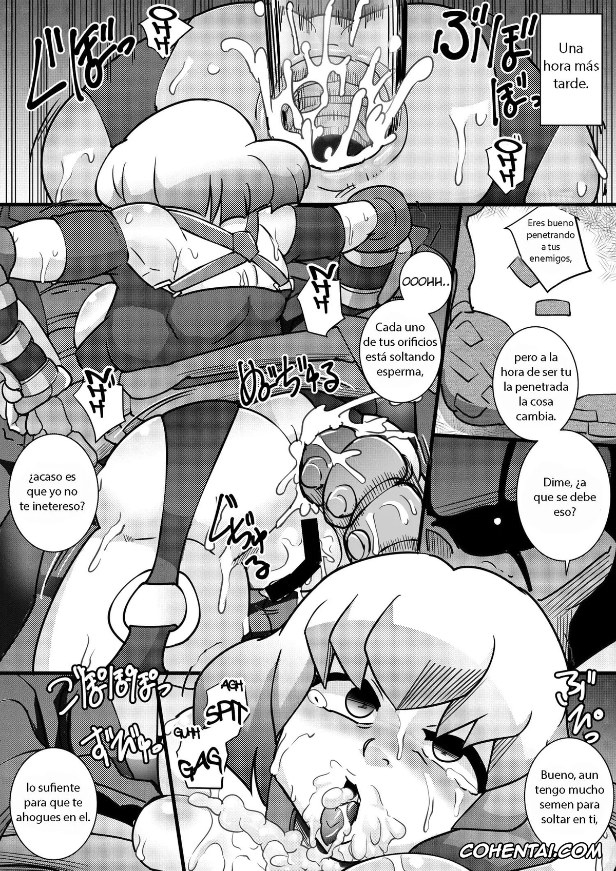 Overlord hentai, Albedo hentai, Clementine hentai, OverHole (Overlord), pagina 3