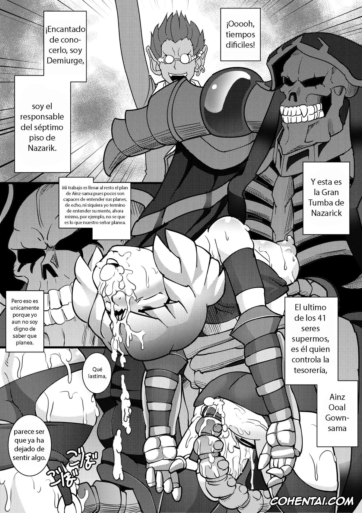 Overlord xxx, Albedo xxx, Clementine xxx, OverHole (Overlord), pagina 4