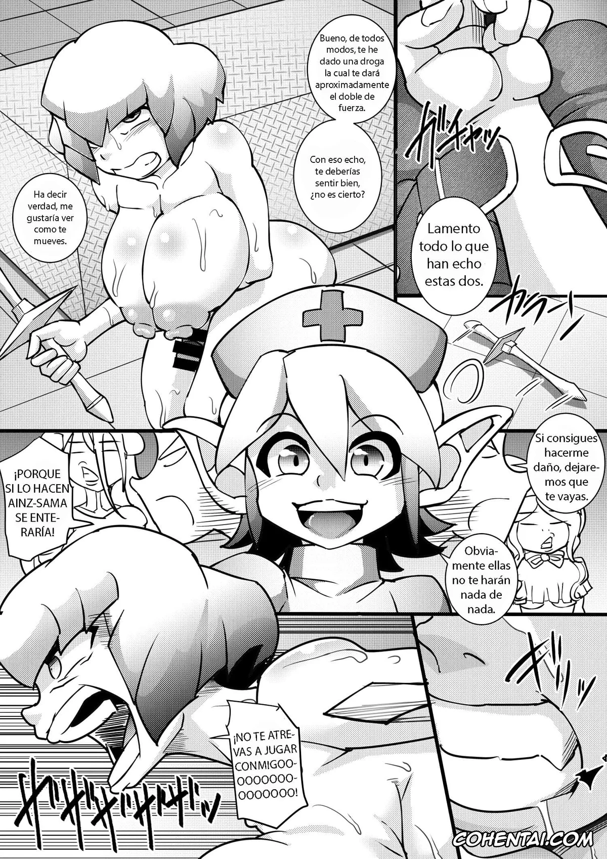 Overlord porno, Albedo porno, Clementine porno, OverHole (Overlord), pagina 14
