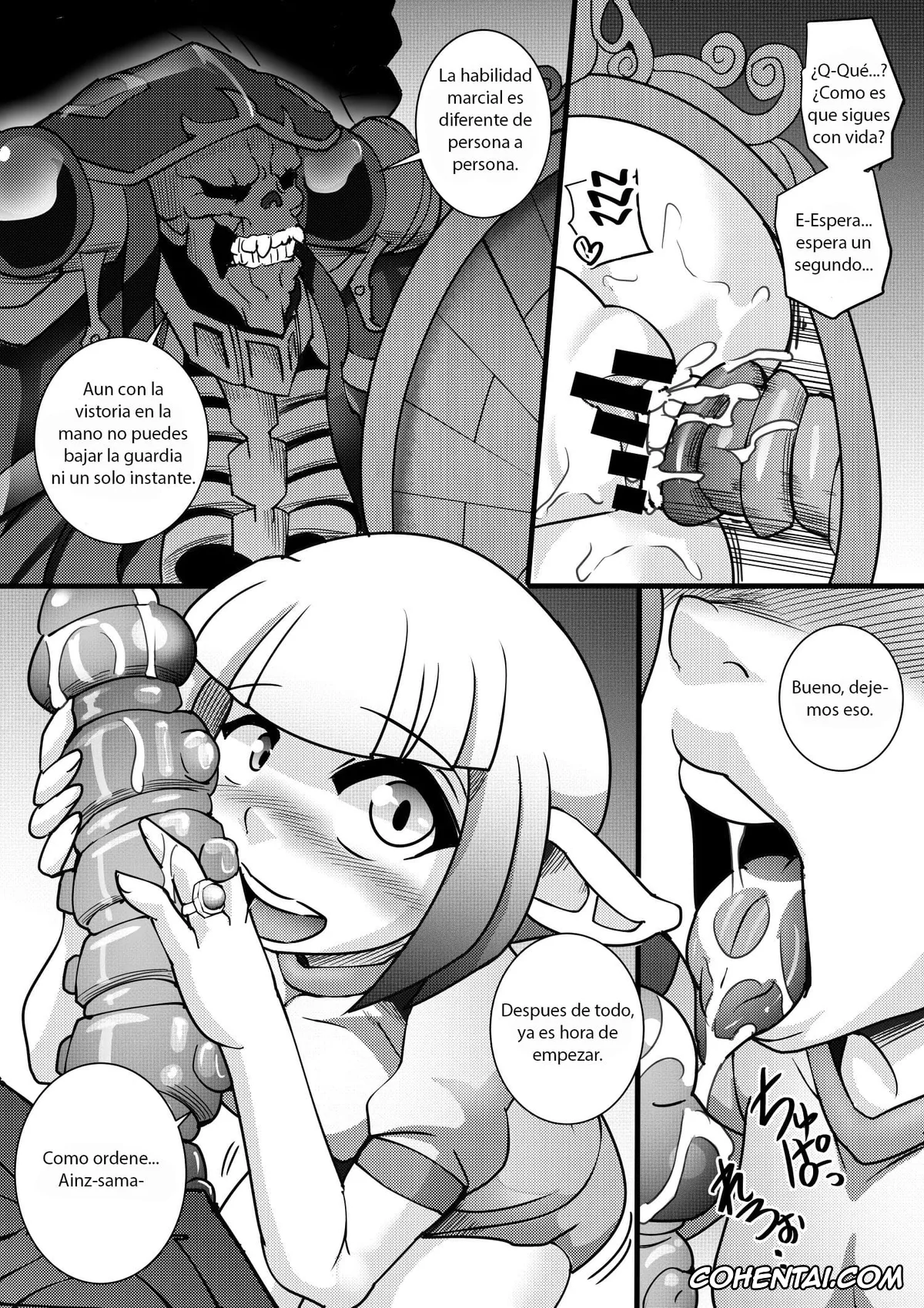Overlord xxx, Albedo xxx, Clementine xxx, OverHole (Overlord), pagina 25
