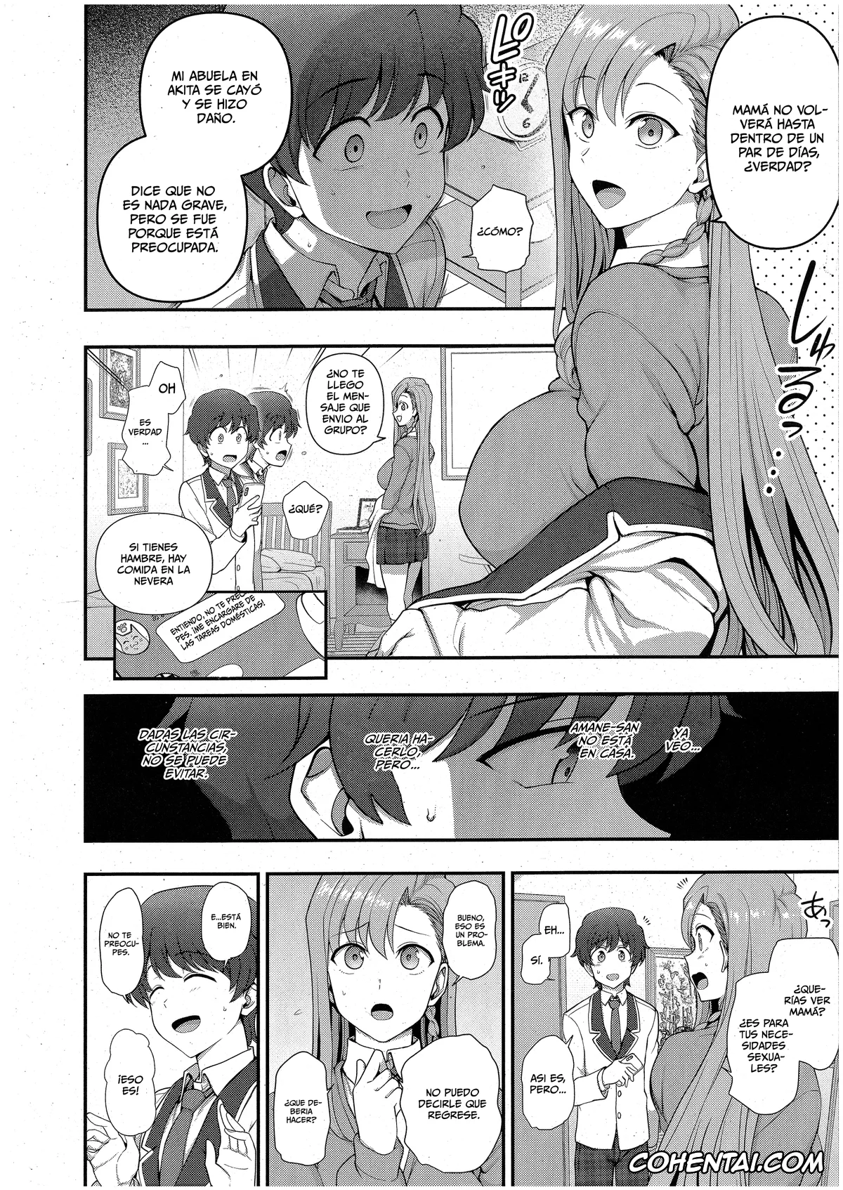 Revistas hentai, COMIC ExE hentai, FamiCon – Family Control Ch. 4 (COMIC ExE 43), pagina 6