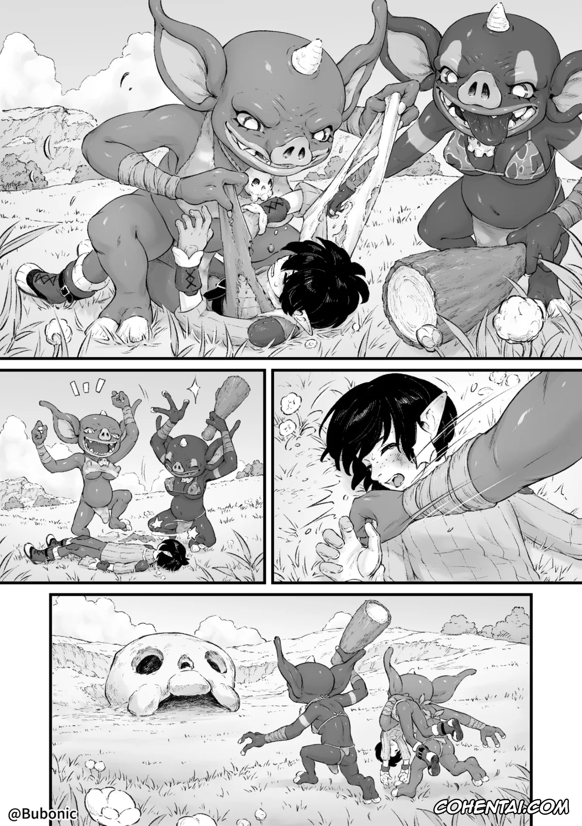 The Legend Of Zelda xxx, Bokoblin xxx, Mesu Bokoblin ni Osowareru Hanashi (The Legend Of Zelda), pagina 4
