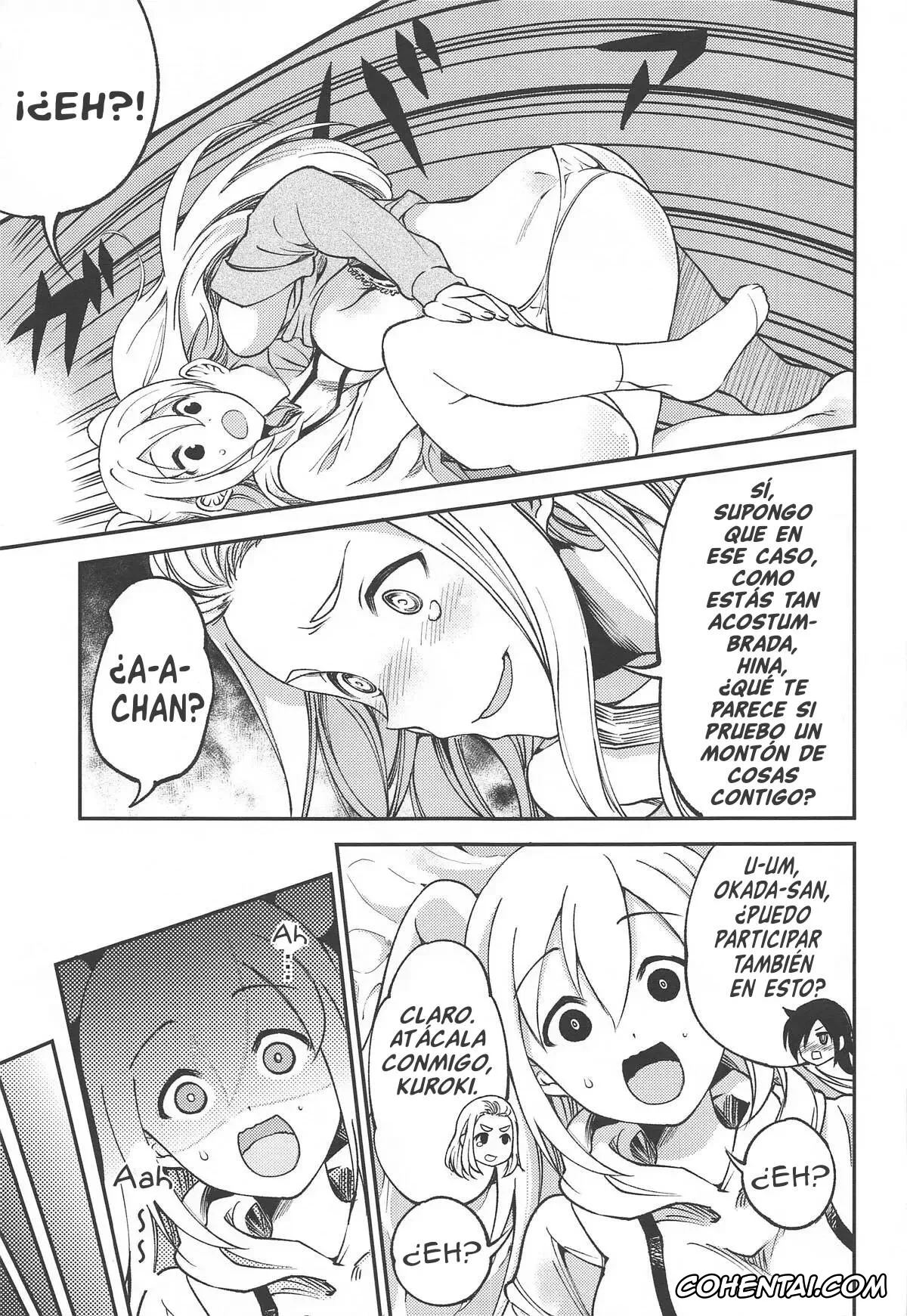Watashi ga Motenai no wa Dou Kangaetemo Omaera ga Warui! hentai, Akane Okada hentai, Hina Nemoto hentai, Tomoko Kuroki hentai, Aa-chan de Asobou (MokoMote Ecstasy) (Watashi ga Motenai no wa Dou Kangaetemo Omaera ga Warui!), pagina 9