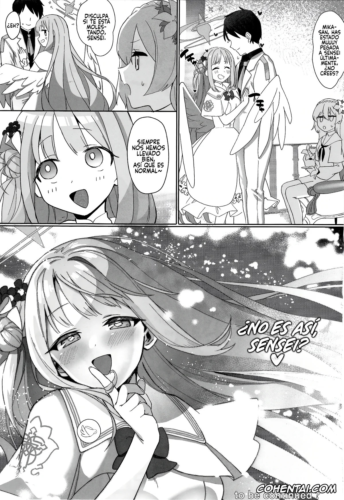 Blue Archive hentai, Mika Misono hentai, Sensei hentai, Bukiyou na Ohime-sama wa Ouji-sama ni Aisaretai (Blue Archive), pagina 30