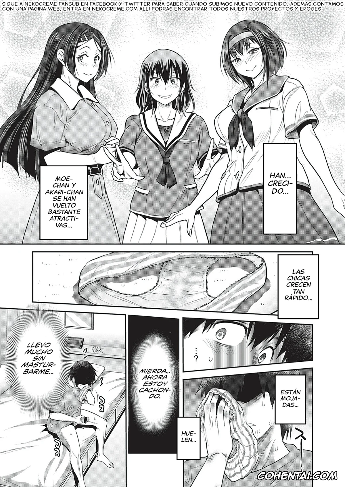 Revistas hentai, COMIC ExE hentai, 3-on-1! (COMIC ExE 27), pagina 9