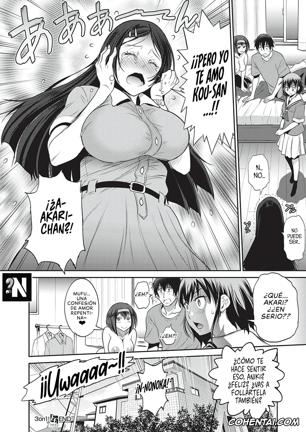 Revistas xxx, COMIC ExE xxx, 3-on-1! (COMIC ExE 27), pagina 40