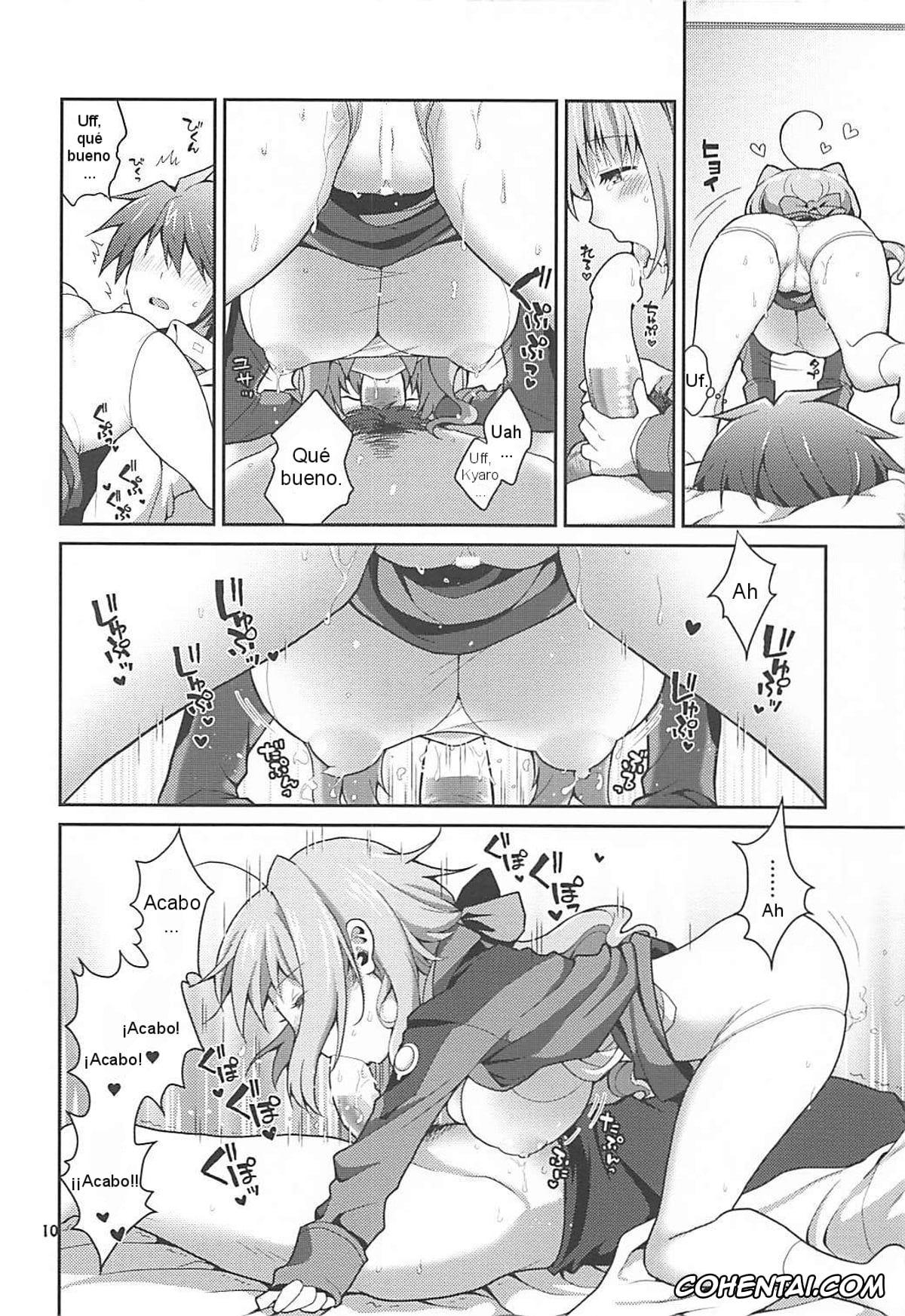 Mahou Shoujo Lyrical Nanoha | Magical Girl Lyrical Nanoha hentai, Caro Ru Lushe hentai, Erio Mondial hentai, Shiroi Amai Yawarakai (Mahou Shoujo Lyrical Nanoha), pagina 9