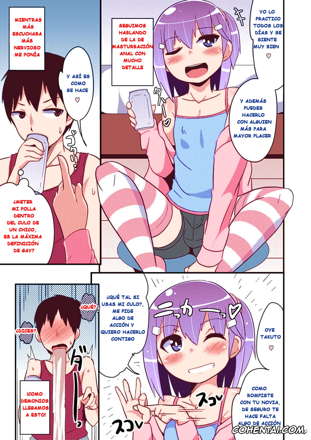 Original xxx, Muchi Homo Kanojo, pagina 4