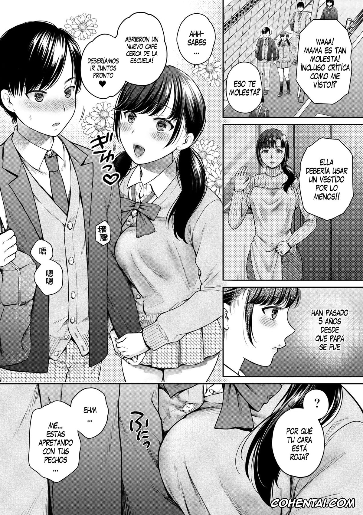 Original hentai, Henyou Suru Oyako Etsuraku ni Mezameru Karada, Yokubou ni Ochiru Kokoro Ch. 1, pagina 3