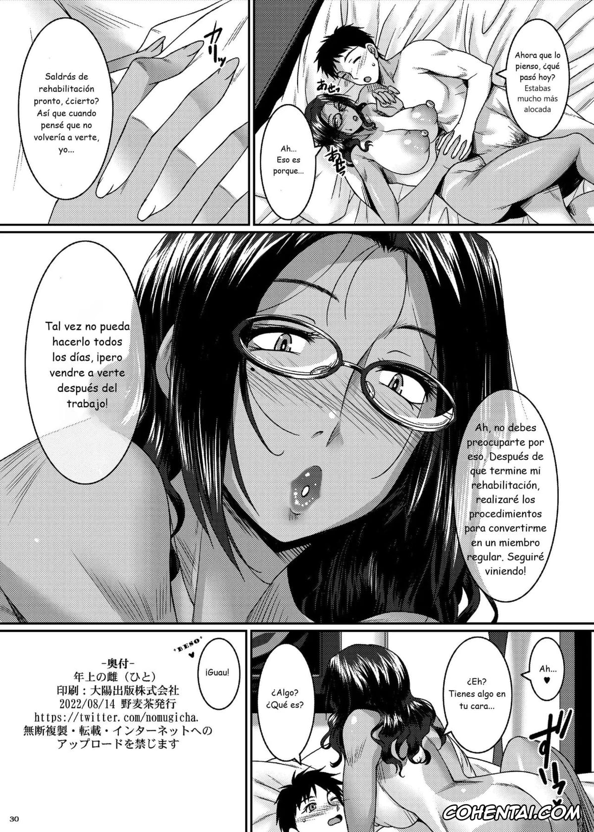 Original hentai, Toshiue no Hito, pagina 30