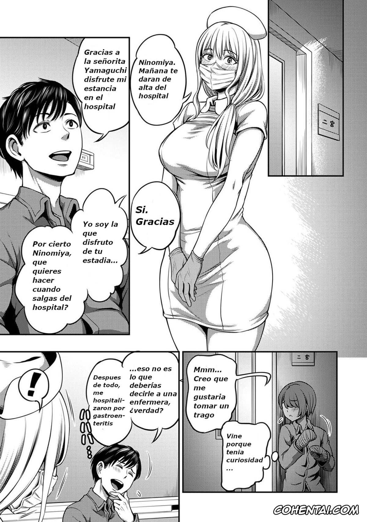 Revistas porno, COMIC Ananga Ranga porno, Sakusei Byoutou ~Seikaku Saiaku no Nurse shika Inai Byouin de Shasei Kanri Seikatsu~ Dai San Shou Kouhen (COMIC Ananga Ranga Vol. 82), pagina 20