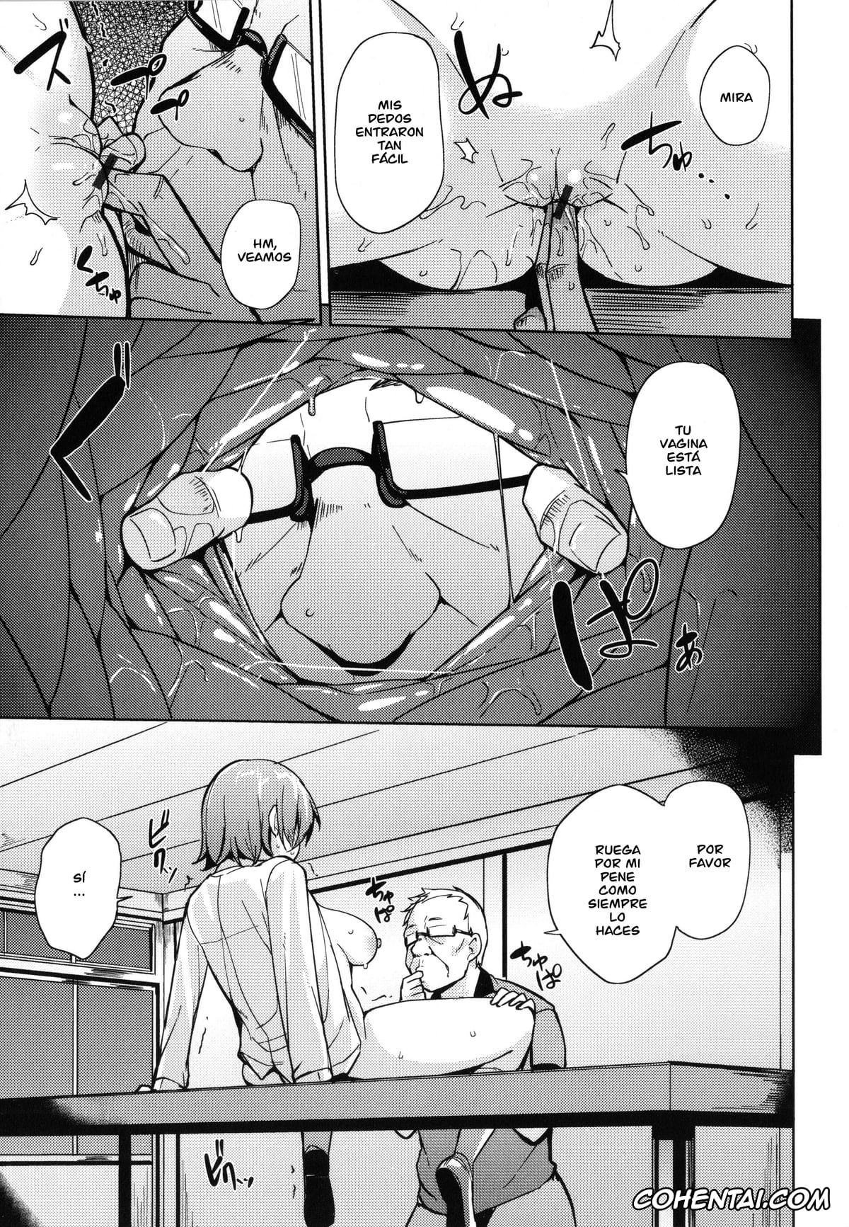 Original hentai, Mesu Kui Nikuirojuu no You ni Hamerarete, pagina 60