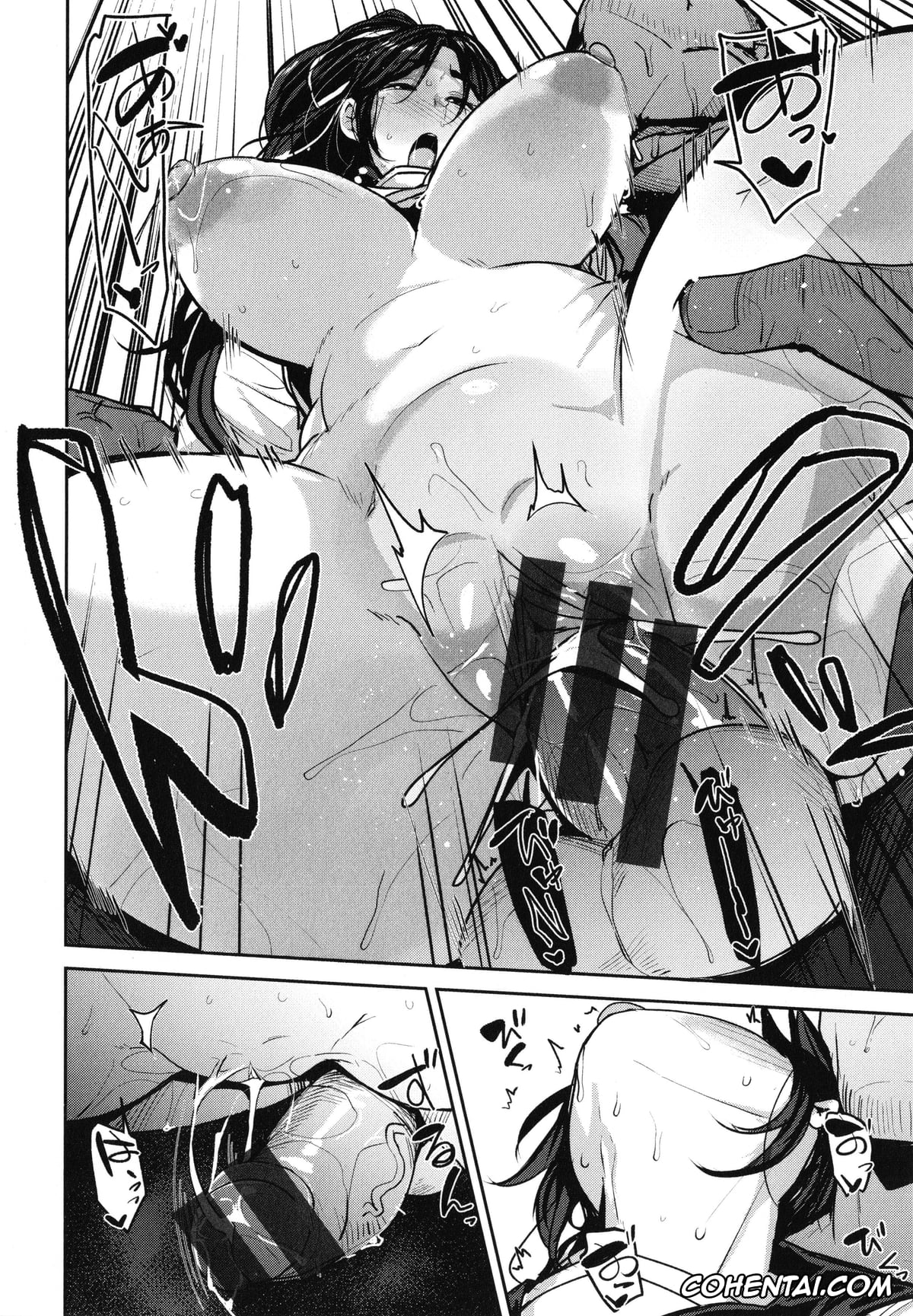 Original hentai, Mesu Kui Nikuirojuu no You ni Hamerarete, pagina 87