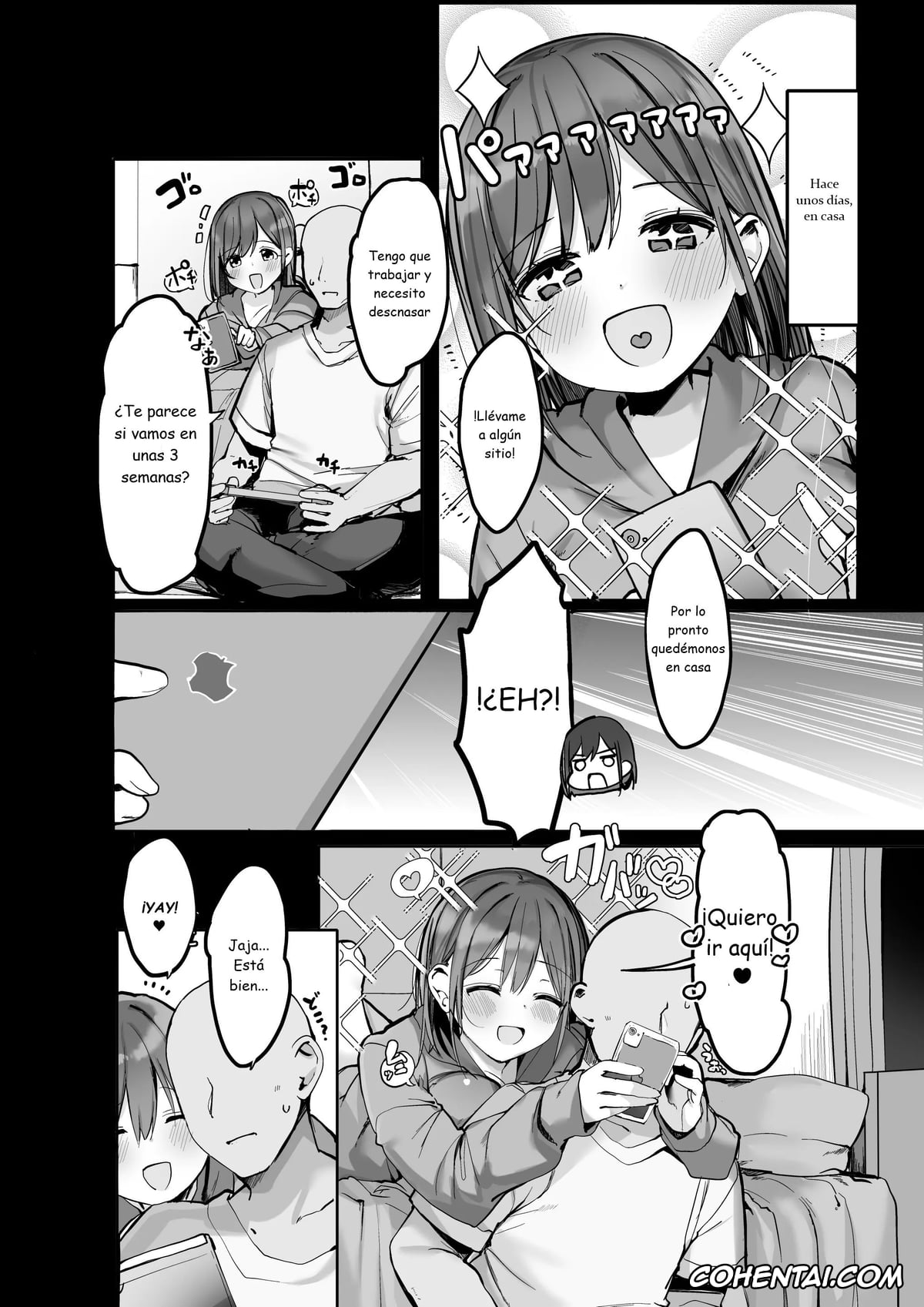 Original hentai, Chotto dake, kyuukei Shinai…?» Dekachichi Manga ~Nakadashi Dopyu Dopyu Tanetsuke Ryokou~, pagina 6