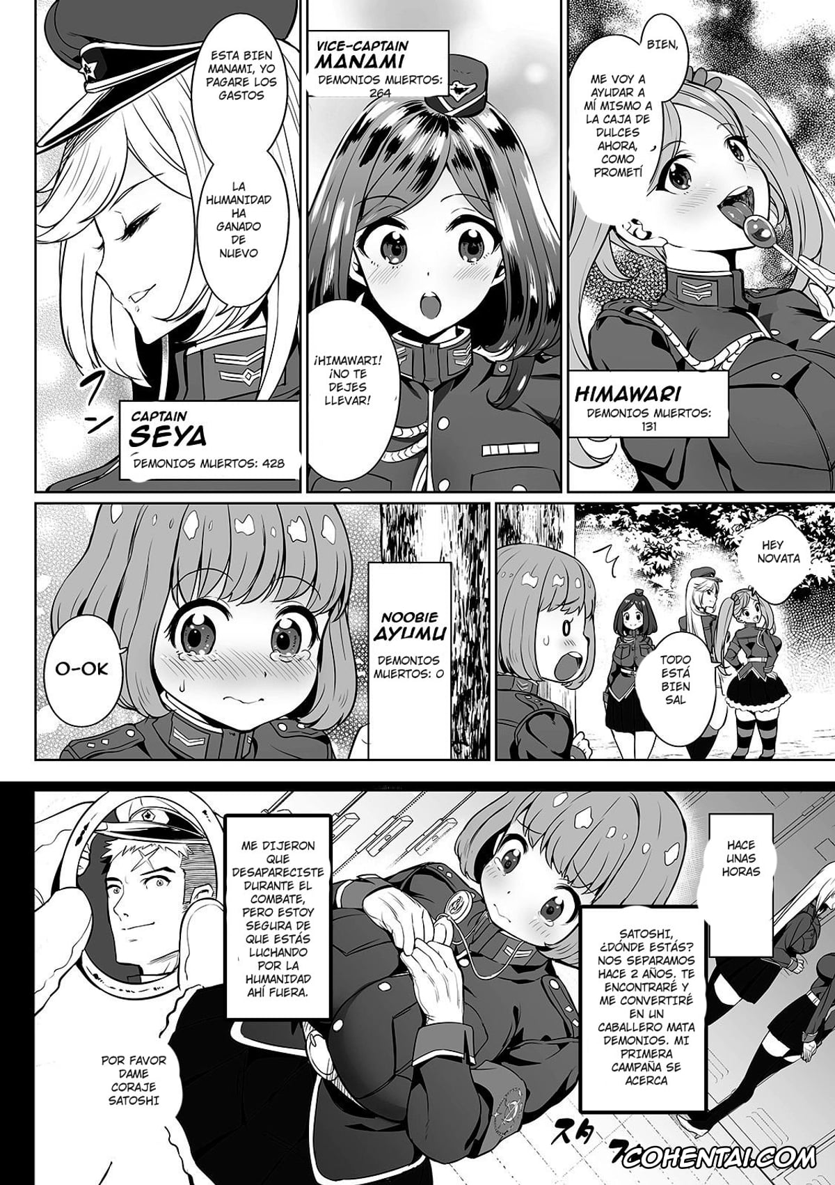 Revistas porno, COMIC Orga porno, Evil Slayers (COMIC Orga Vol. 03), pagina 2