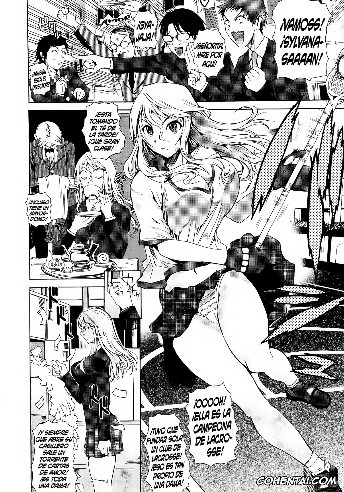 Revistas porno, COMIC Megastore porno, Henbumi (COMIC Megastore 2010-01), pagina 2