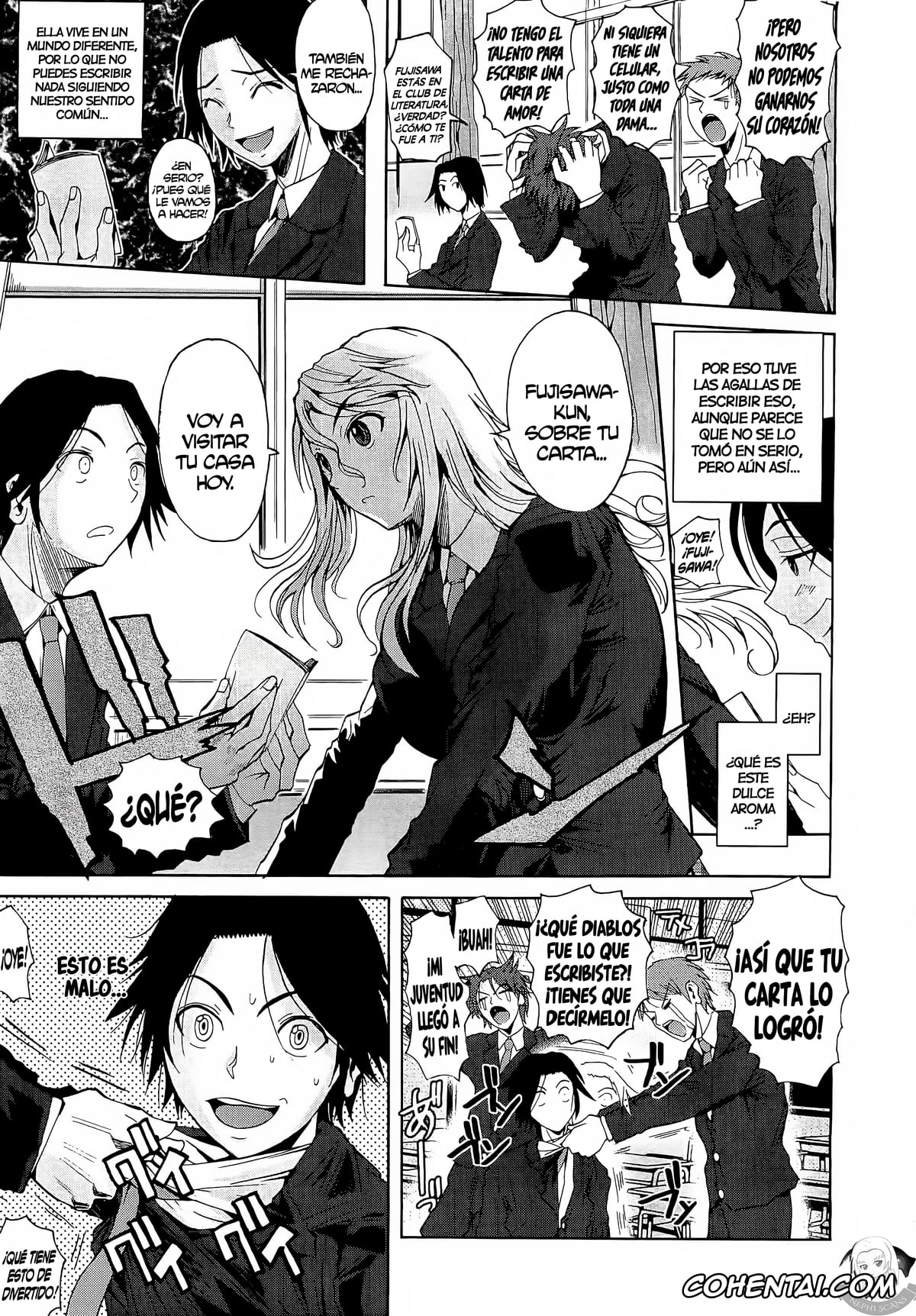 Revistas hentai, COMIC Megastore hentai, Henbumi (COMIC Megastore 2010-01), pagina 3