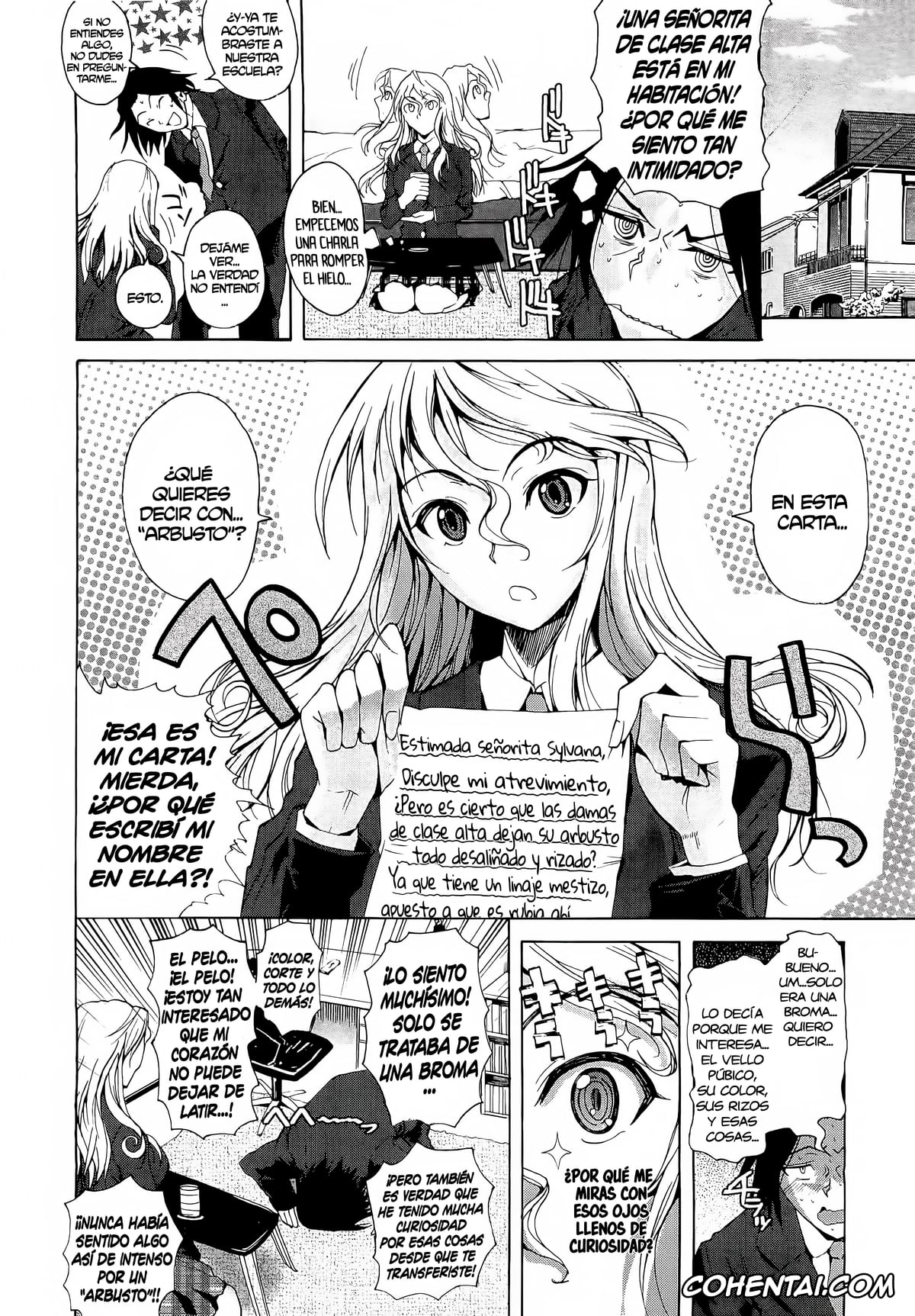 Revistas xxx, COMIC Megastore xxx, Henbumi (COMIC Megastore 2010-01), pagina 4