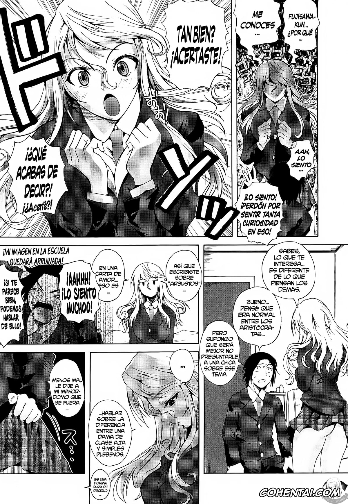 Revistas porno, COMIC Megastore porno, Henbumi (COMIC Megastore 2010-01), pagina 5