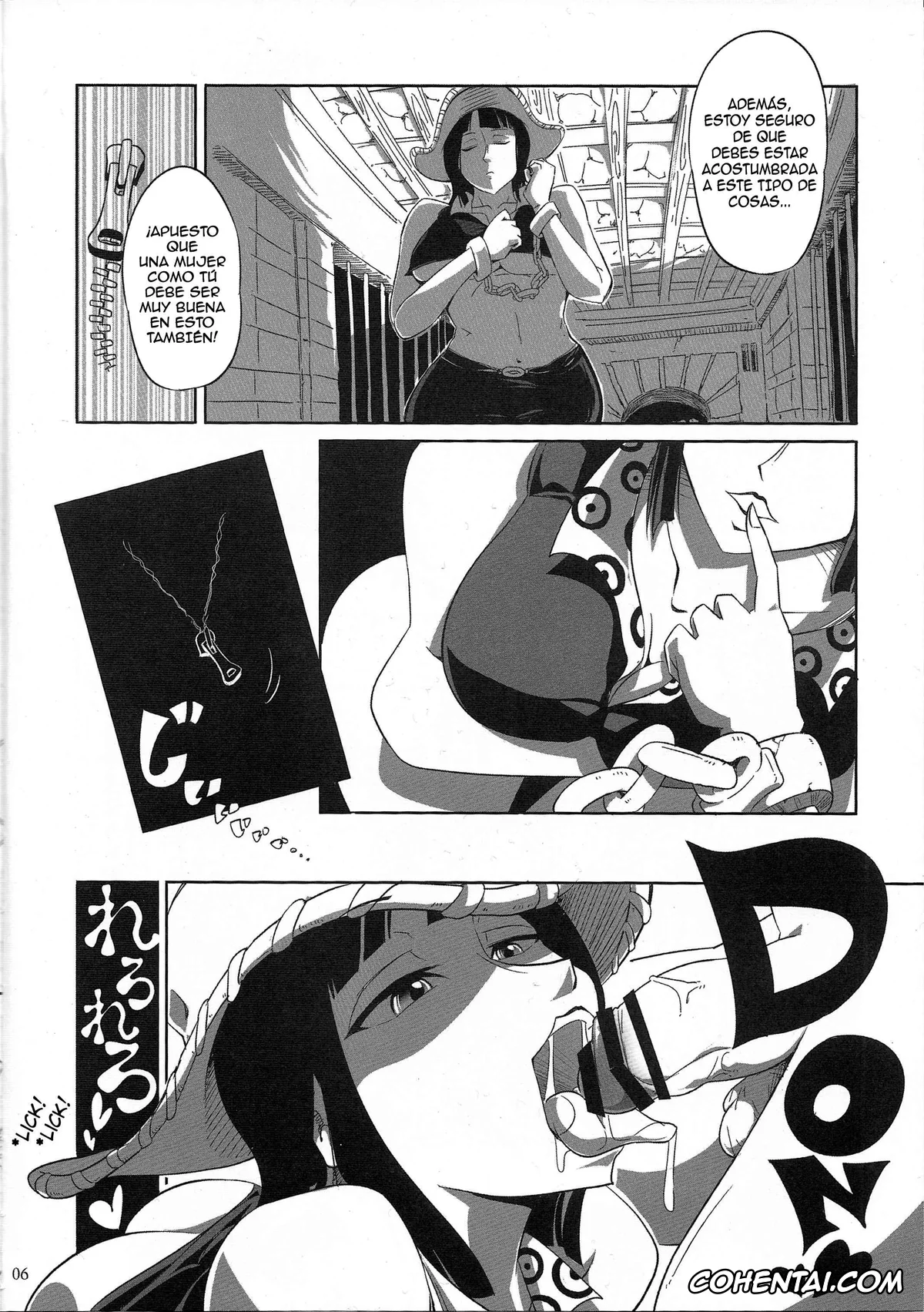 One Piece porno, Nico Robin porno, Pleasure (One Piece), pagina 5