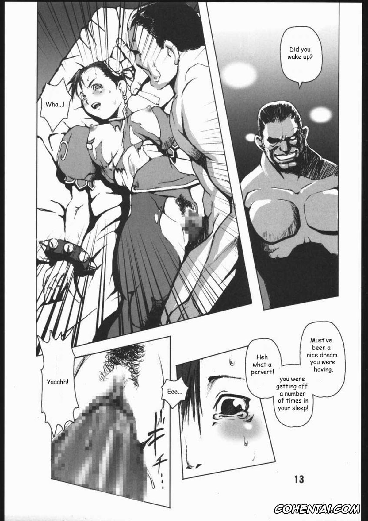 Street Fighter hentai, Chun-Li hentai, Fight For The No Future BB (Street Fighter), pagina 12