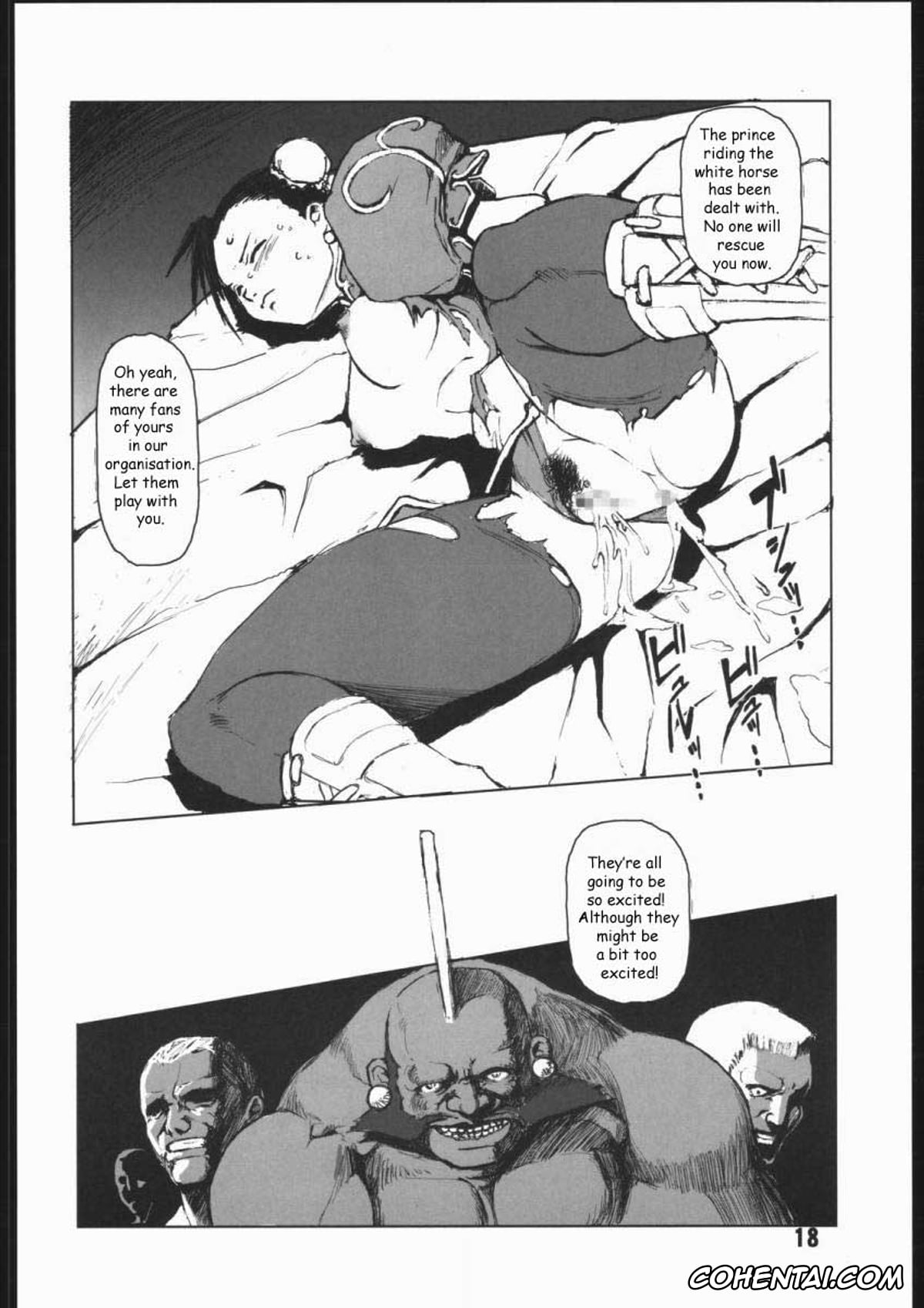 Street Fighter porno, Chun-Li porno, Fight For The No Future BB (Street Fighter), pagina 17