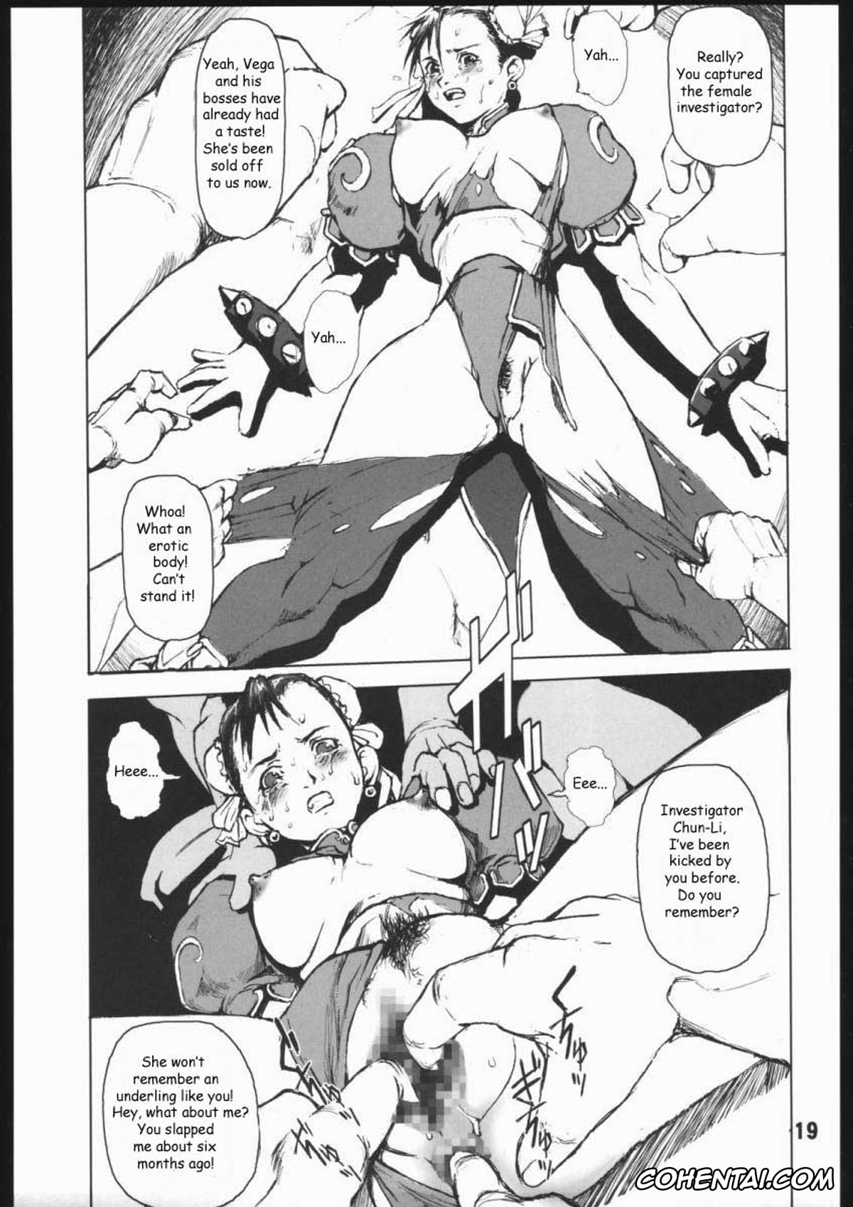Street Fighter hentai, Chun-Li hentai, Fight For The No Future BB (Street Fighter), pagina 18