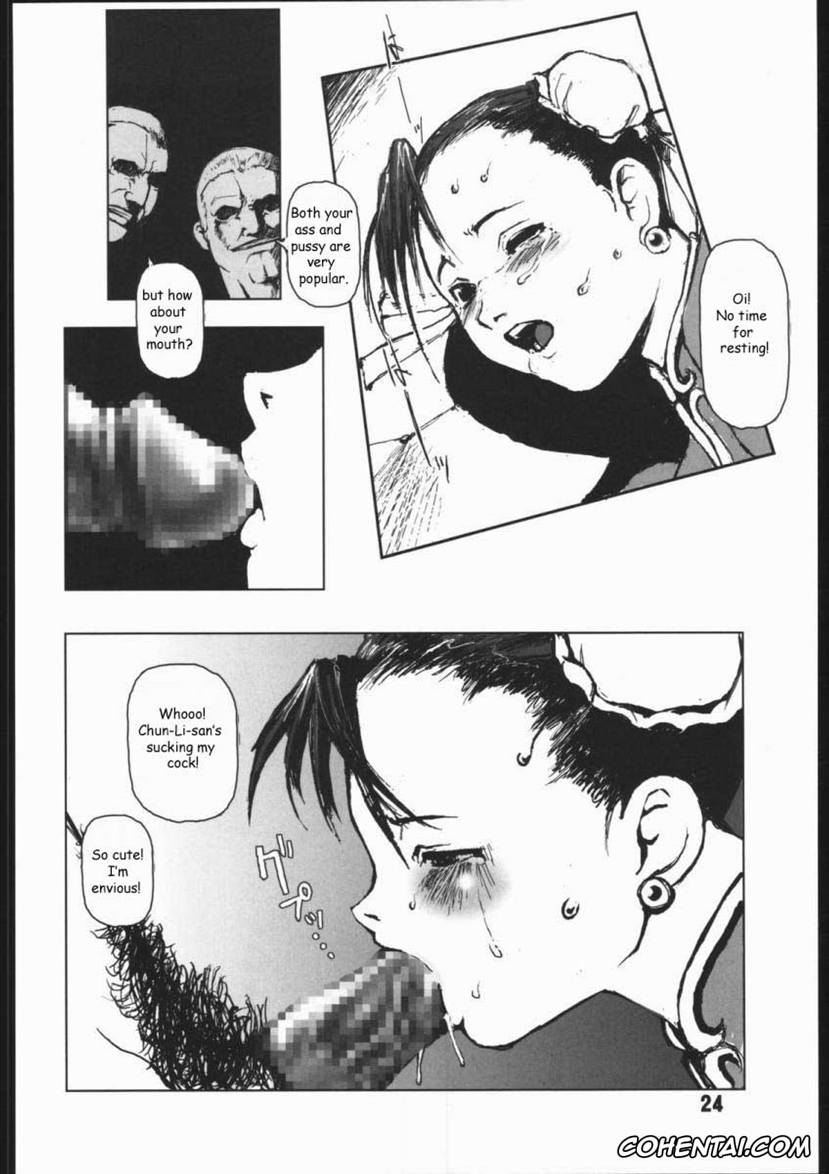 Street Fighter porno, Chun-Li porno, Fight For The No Future BB (Street Fighter), pagina 23