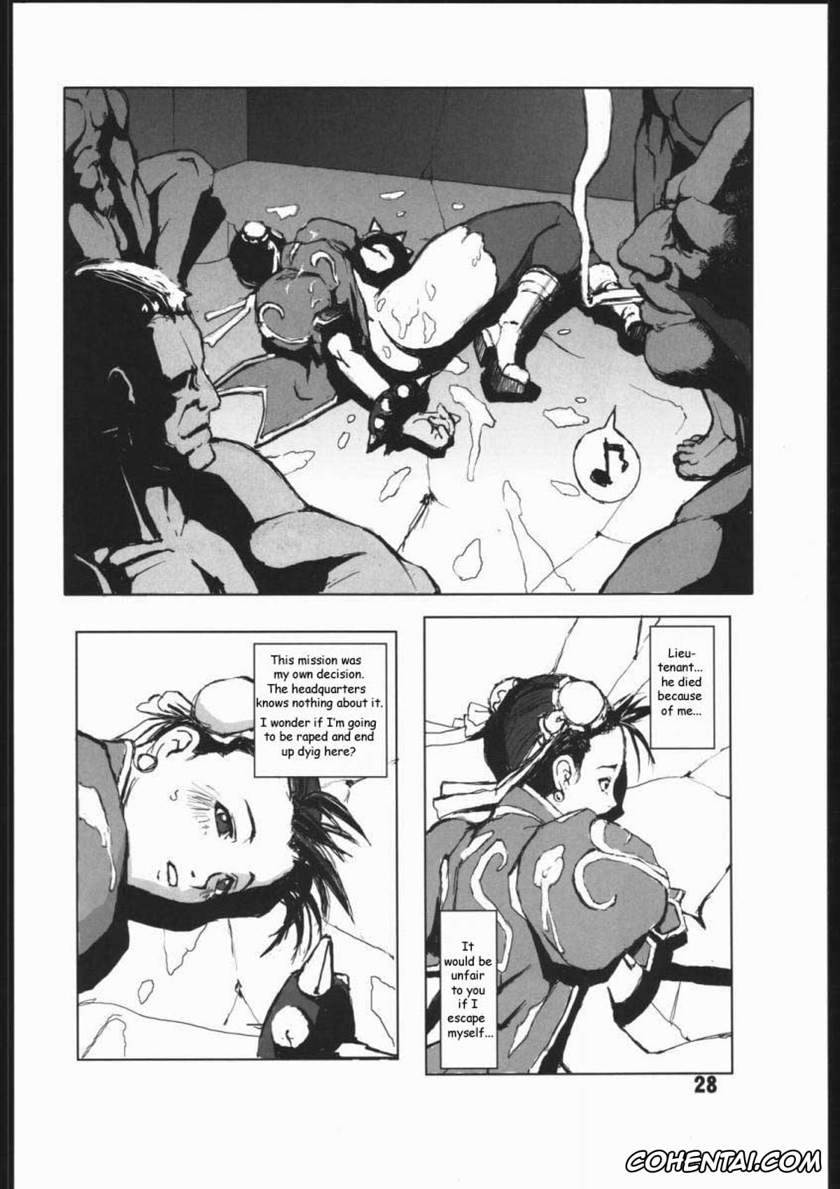 Street Fighter hentai, Chun-Li hentai, Fight For The No Future BB (Street Fighter), pagina 27