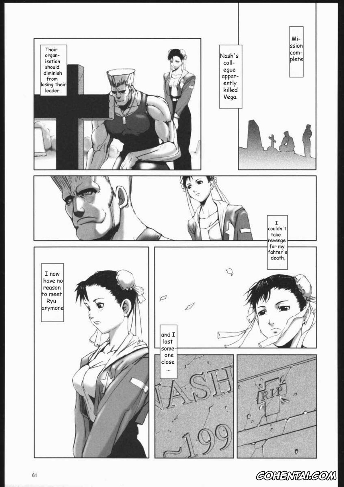 Street Fighter hentai, Chun-Li hentai, Fight For The No Future BB (Street Fighter), pagina 60