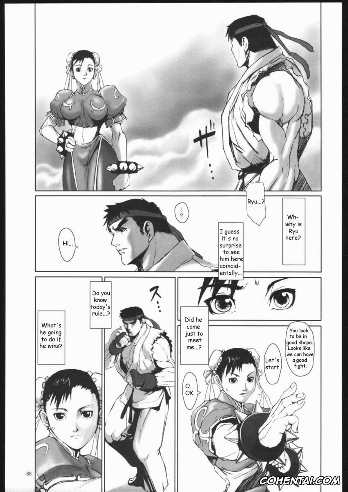 Street Fighter xxx, Chun-Li xxx, Fight For The No Future BB (Street Fighter), pagina 64