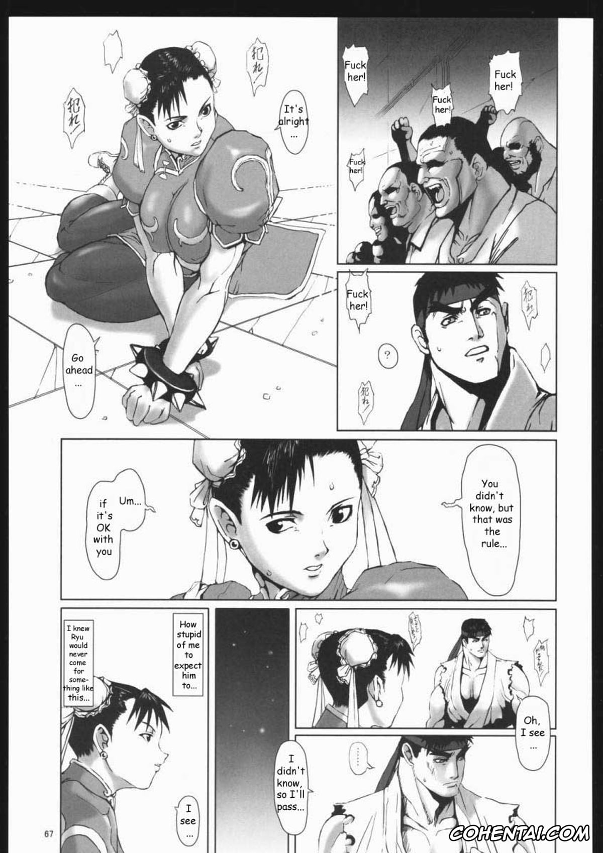 Street Fighter hentai, Chun-Li hentai, Fight For The No Future BB (Street Fighter), pagina 66