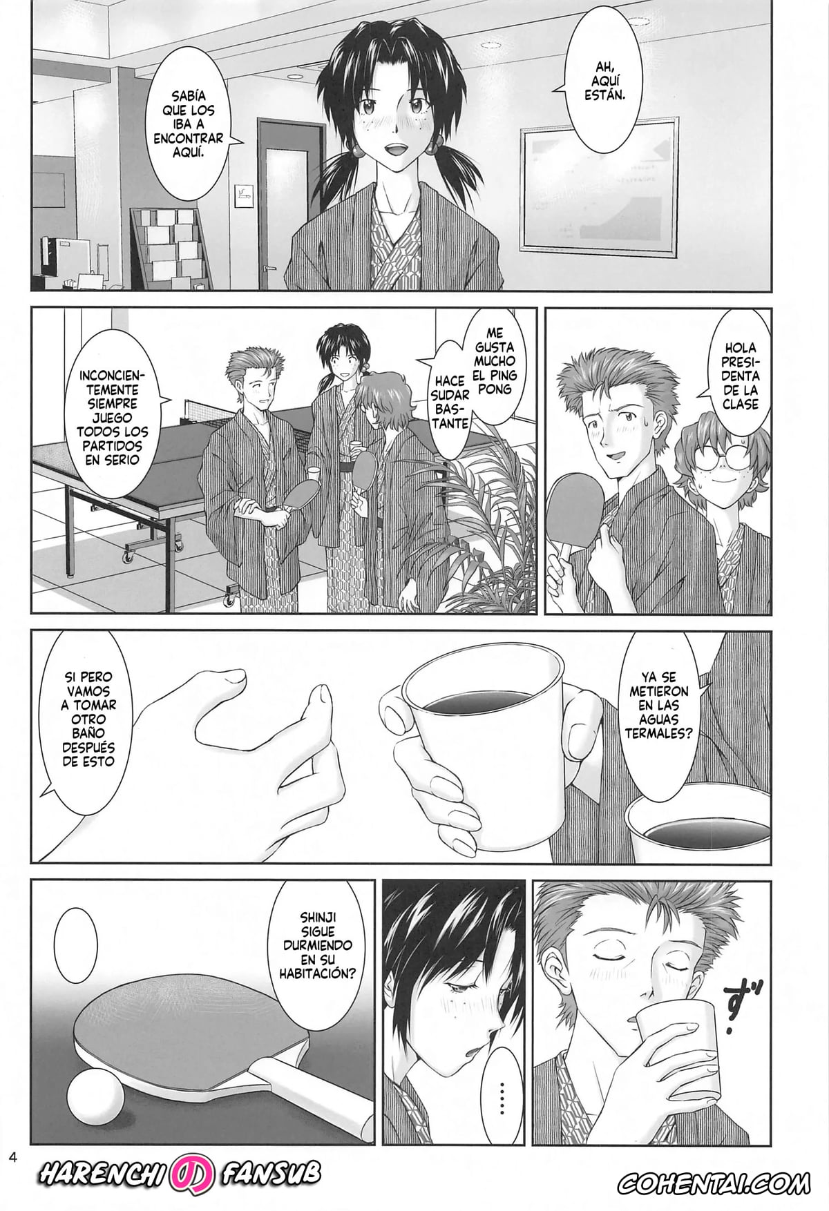 Neon Genesis Evangelion xxx, Asuka Langley Soryu xxx, Hikari Horaki xxx, Shinji Ikari xxx, Touji Suzuhara xxx, Futari to Futari (Neon Genesis Evangelion), pagina 4